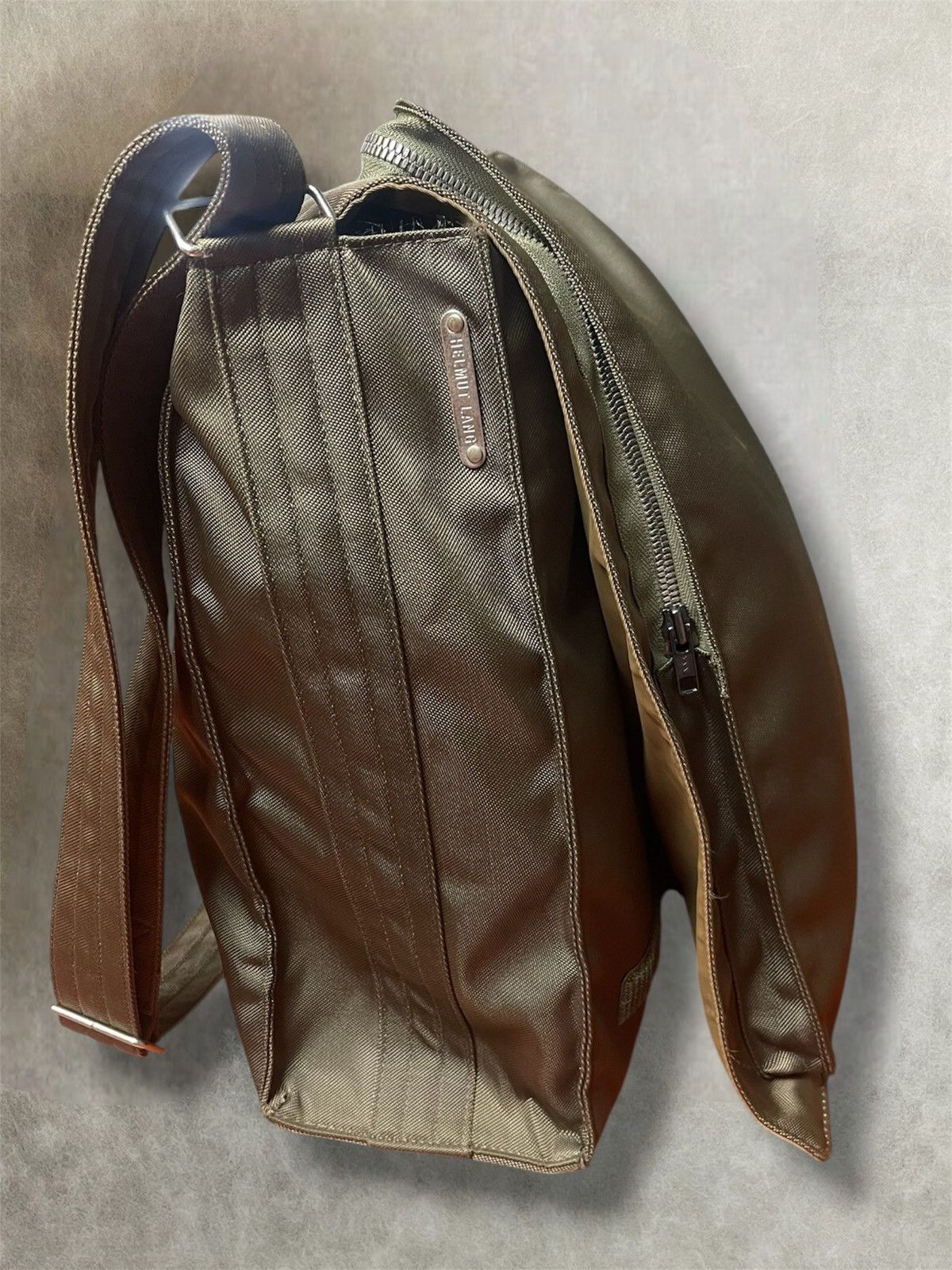 Helmut Lang 1999 Helmut Lang nylon cargo pockets crossbody messenger bag Size ONE SIZE - 5 Thumbnail