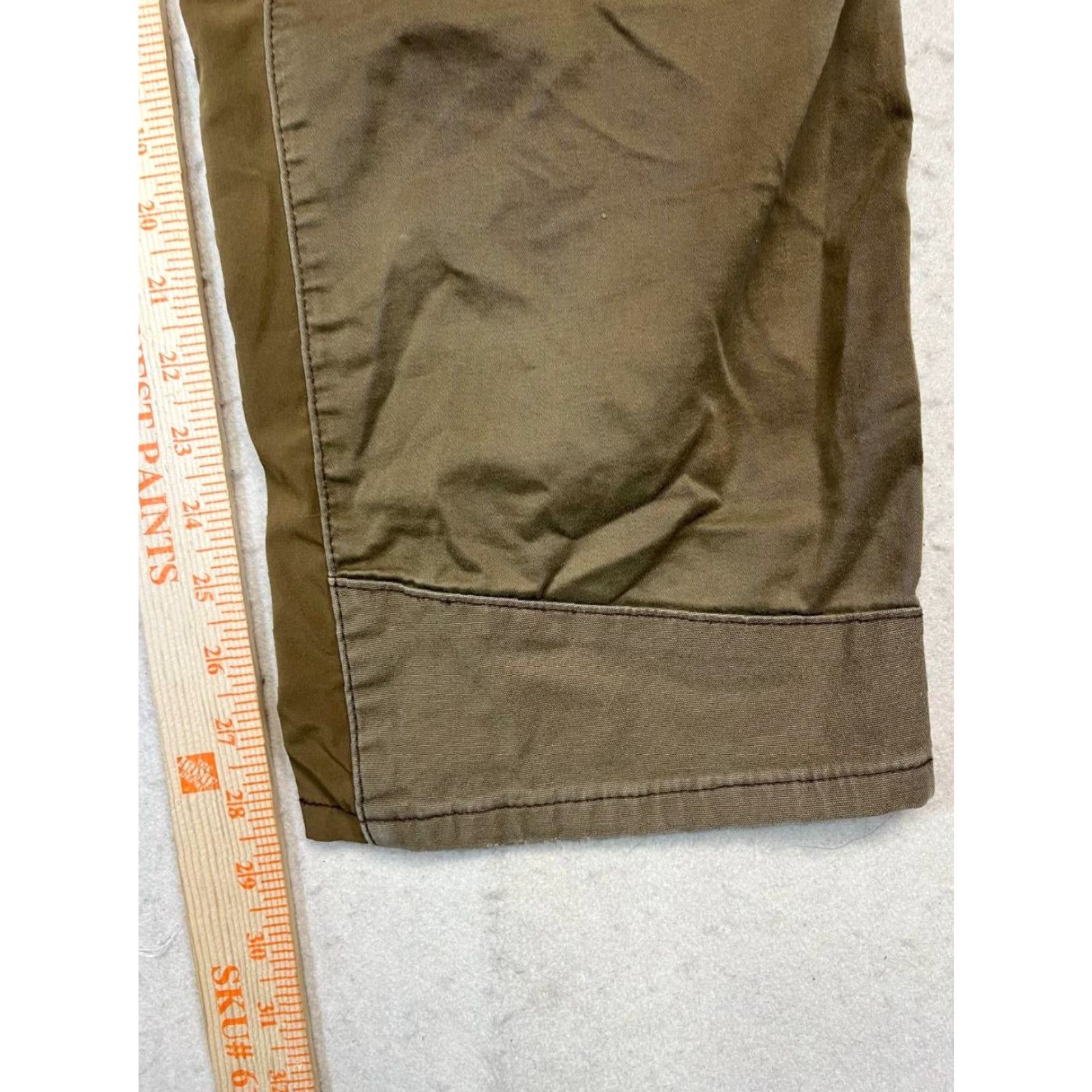 Vintage 5.11 Tactical Men's Pants Workwear 40X32 100% Cotton Brown Zipper Cargo Pockets Canvas Relaxed Straight Inseam 32 Regular Size 40 See Pics Size US 28 / EU 44 - 3 Thumbnail