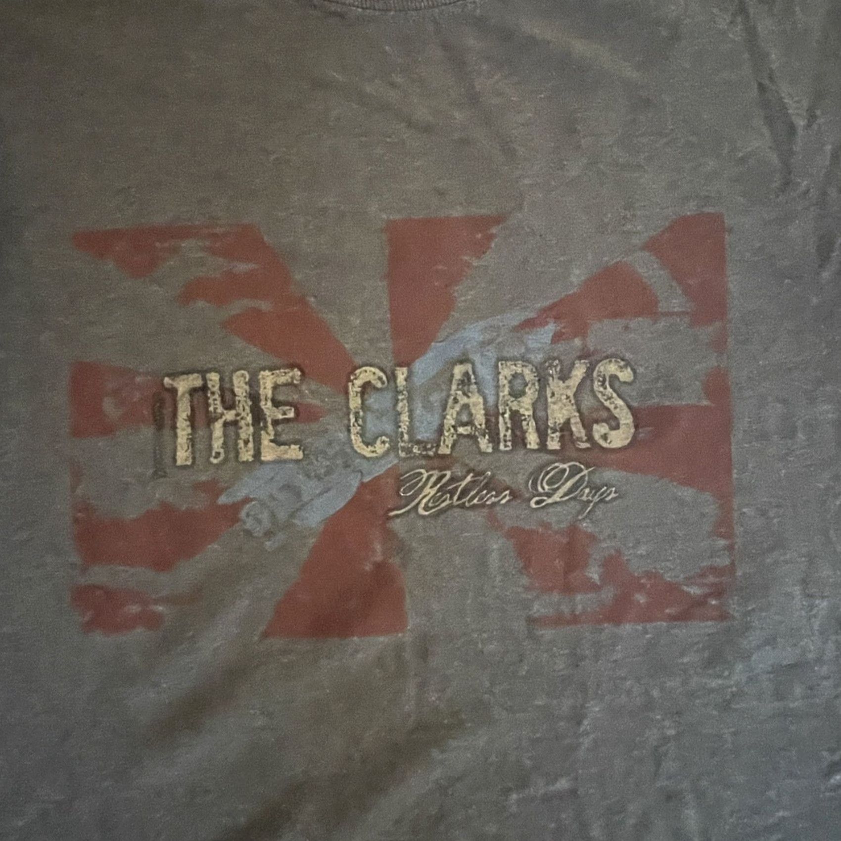 Clarks Gildan Ultra Cotton The Clarks Restless Days Long Sleeve Crew Neck Gray Shirt Men M Size US M / EU 48-50 / 2 - 6 Thumbnail