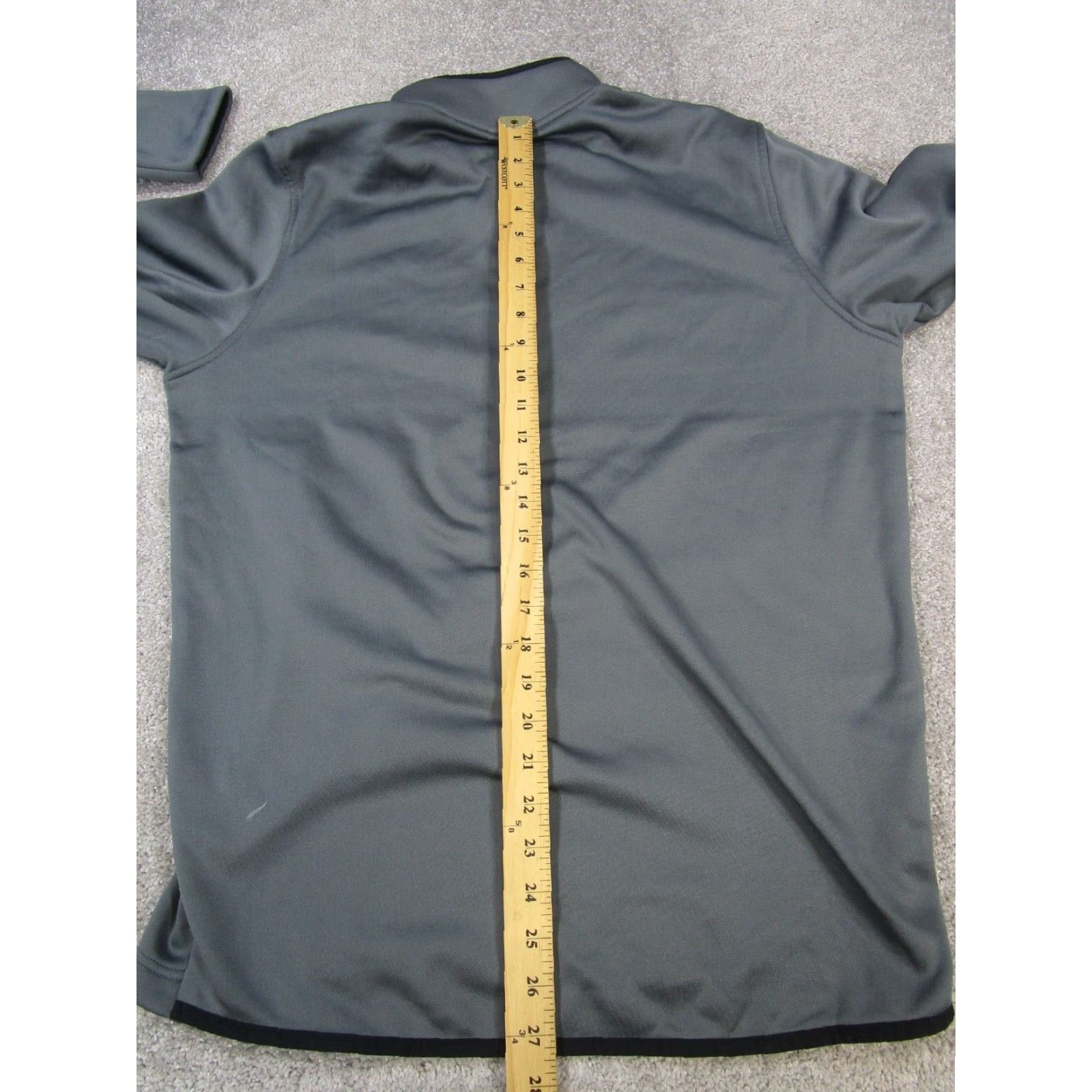 Under Armour Under Armour Jacket Mens M Gray ColdGear Running 1/4 Zip Proformance Activewear Regular Fit Baseball? Size US M / EU 48-50 / 2 - 7 Thumbnail