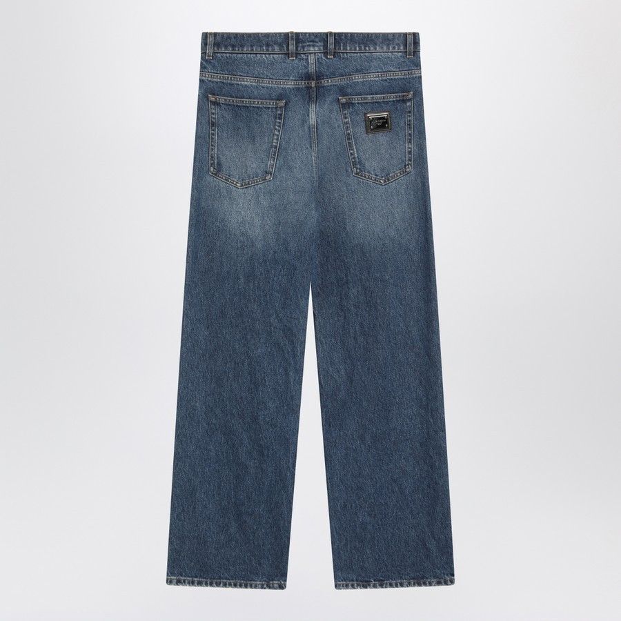 Dolce & Gabbana o1d2blof0226 Over Jeans in Blue Size US 34 / EU 50 - 2 Thumbnail