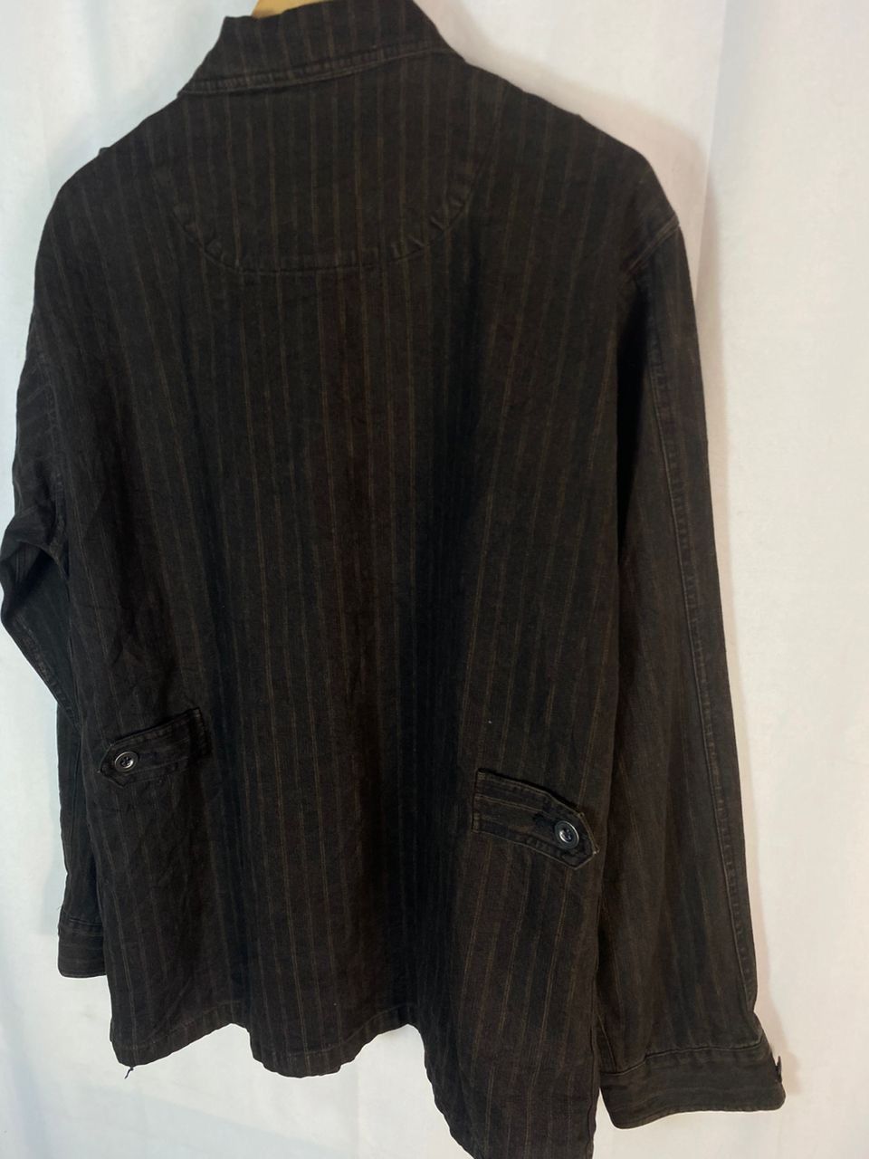 Airwalk Airwalk stripe denim button up jacket Size US L / EU 52-54 / 3 - 8 Thumbnail