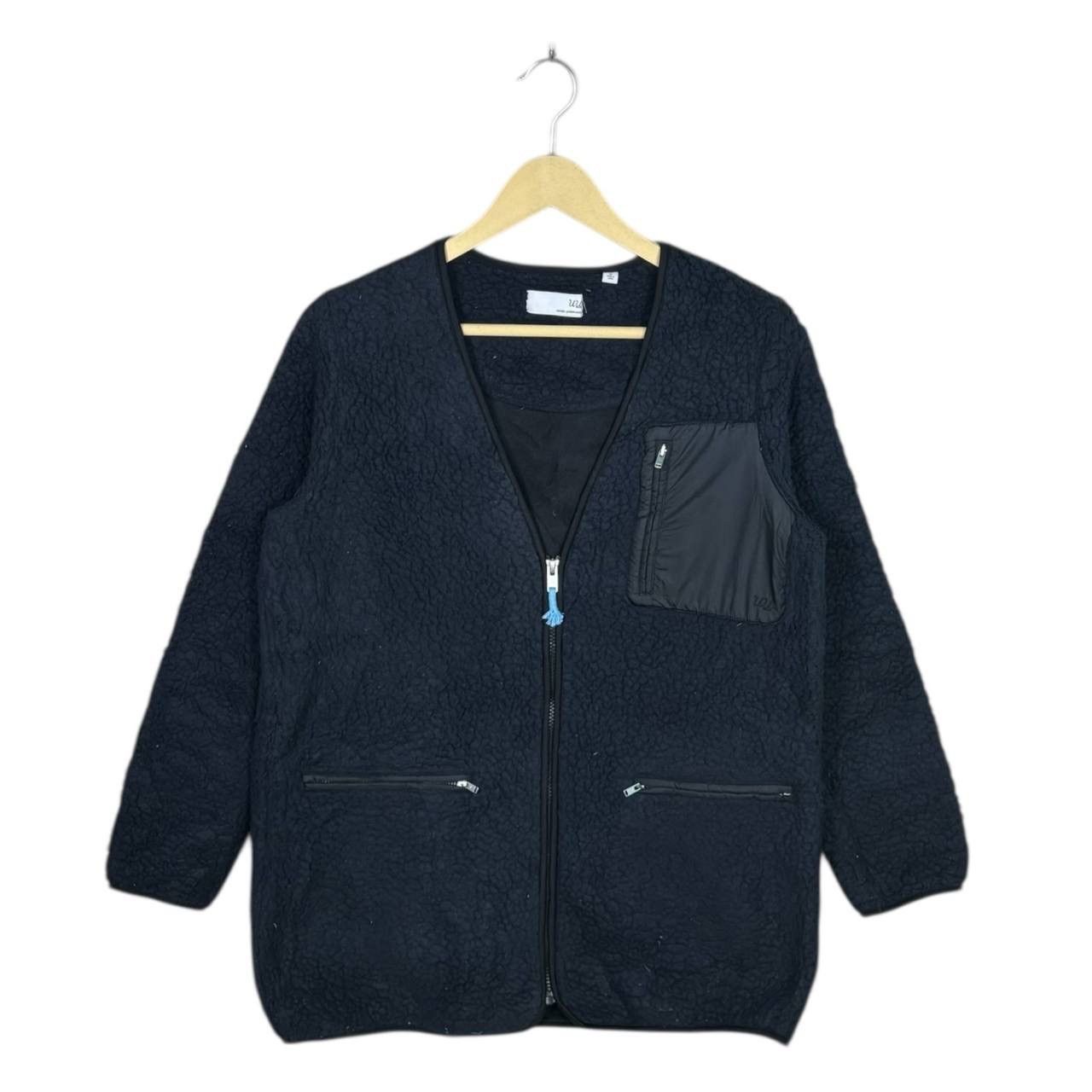 Undercover × Uniqlo Uniqlo Undercover UU Fleece Jacket Black Cardigan Size M Size US M / EU 48-50 / 2 - 1 Thumbnail
