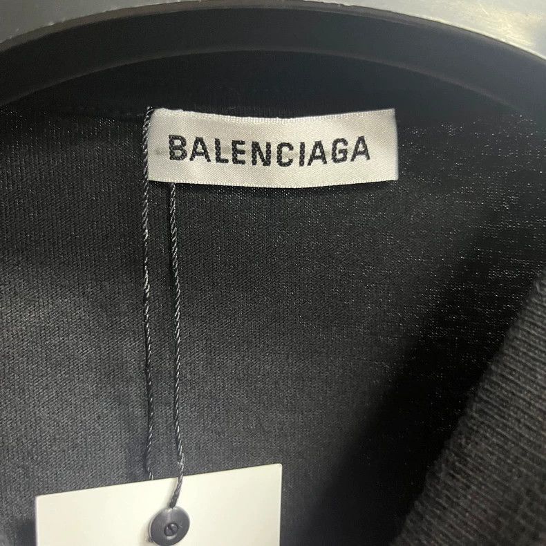 Balenciaga Balenciaga White Label Black Coke Printed Logo Short Sleeve Size US M / EU 48-50 / 2 - 2 Thumbnail