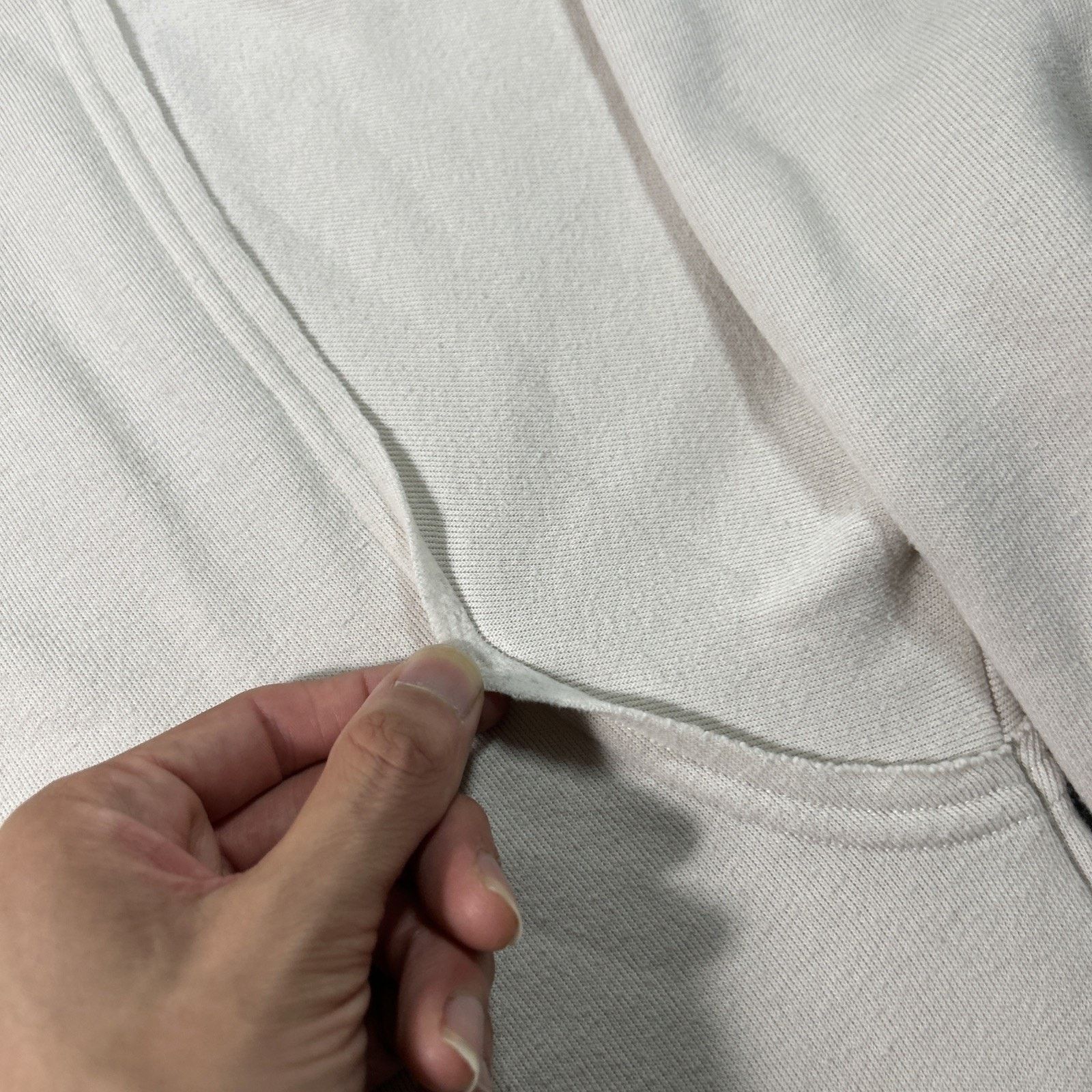 Alo Alo Blank Crewneck Sweatshirt Large Sweater Cream Ivory Size US L / EU 52-54 / 3 - 7 Thumbnail