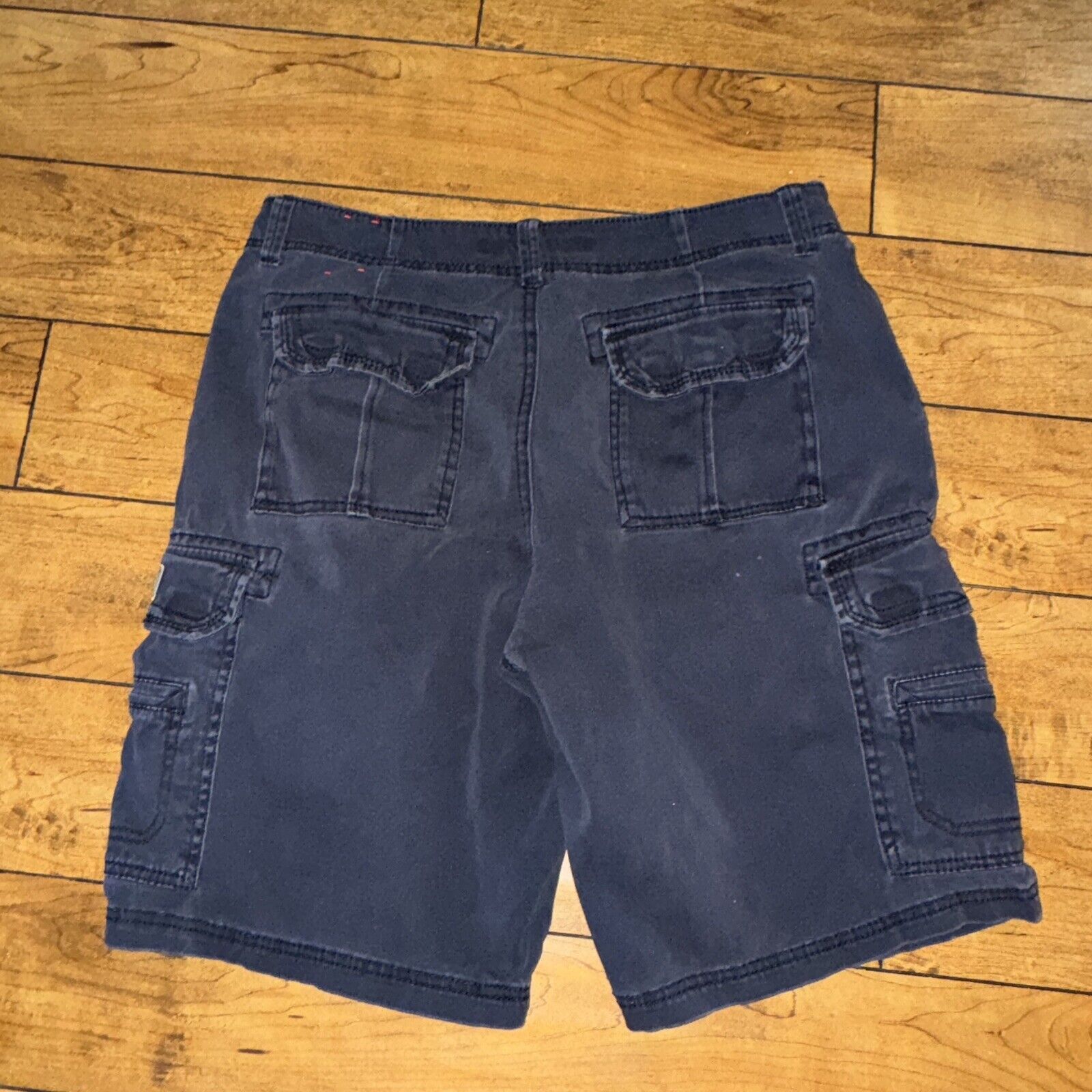 Japanese Brand × UNIONBAY Unionbay Cargo Shorts Navy Blue Size 32 Size US 32 / EU 48 - 6 Thumbnail