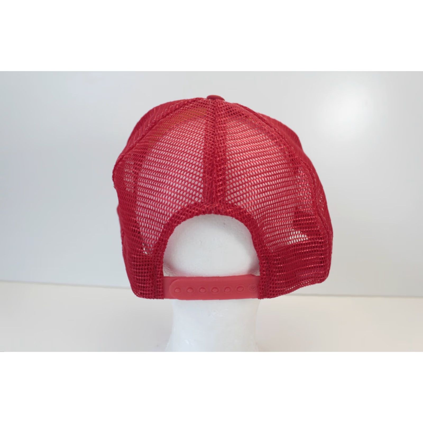 Vintage VINTAGE Beer is the Answer I don’t Remember the Question Trucker Hat Red Unbranded 80s 90s Adult Adjustable Red Cat Hats Mens Womens Size ONE SIZE - 4 Thumbnail