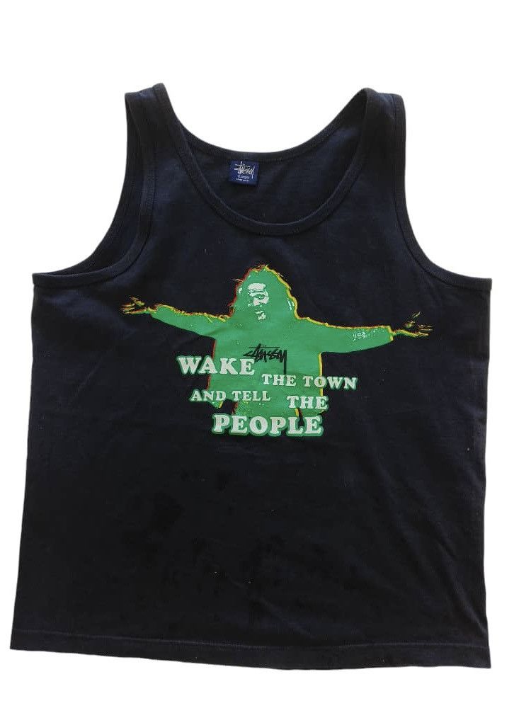 Stussy Vintage Stussy X Bob Marley Singlet Size US L / EU 52-54 / 3 - 1 Thumbnail