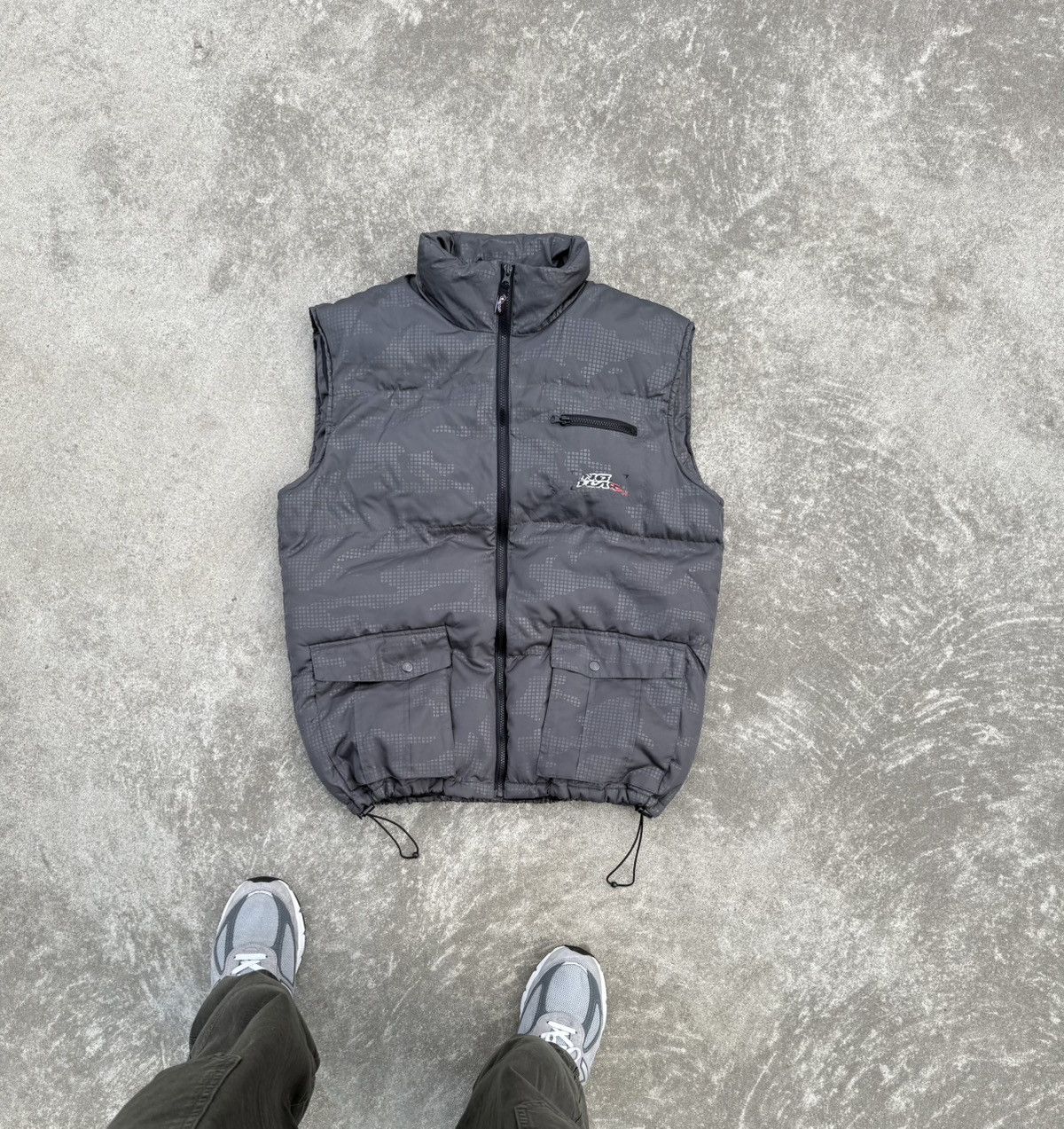 No Fear Vintage No Fear street wear puffer vest Size US XL / EU 56 / 4 - 4 Thumbnail