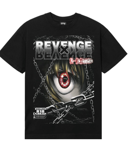 Anime × Revenge Revenge Clothing Manga T-Shirt Black Size Large Size US L / EU 52-54 / 3 - 1 Preview