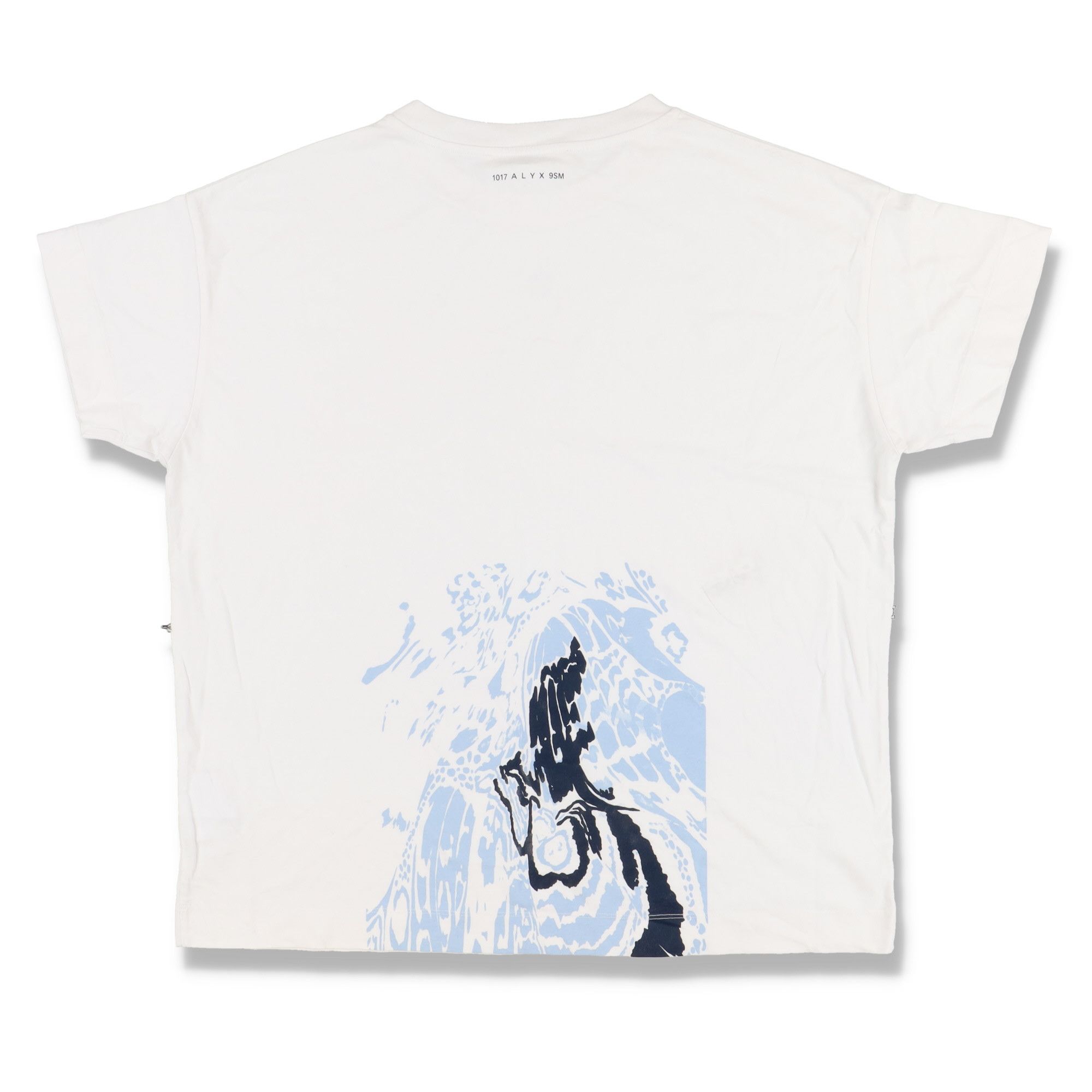 1017 ALYX 9SM White Hook and Eye Printed Logo T-Shirt Size US M / EU 48-50 / 2 - 8 Thumbnail
