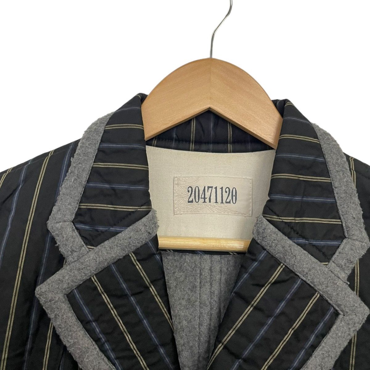 20471120 20471120 velcro pinstripe blazer Size US S / EU 44-46 / 1 - 2 Thumbnail