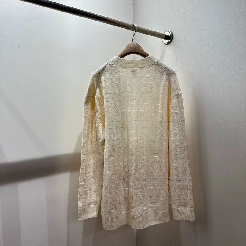 Hermes Hermes Full-Print H-Stripe Wool Open Cardigan Size XS / US 0-2 / IT 36-38 - 2 Thumbnail