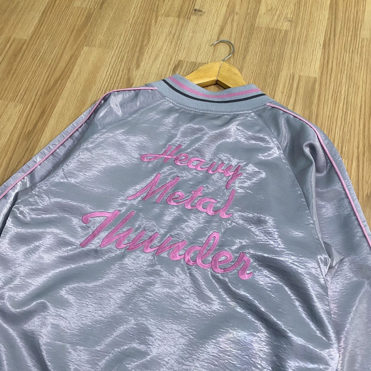 Hysteric Glamour Hysterics varsity satin jacket Size US L / EU 52-54 / 3 - 5 Thumbnail