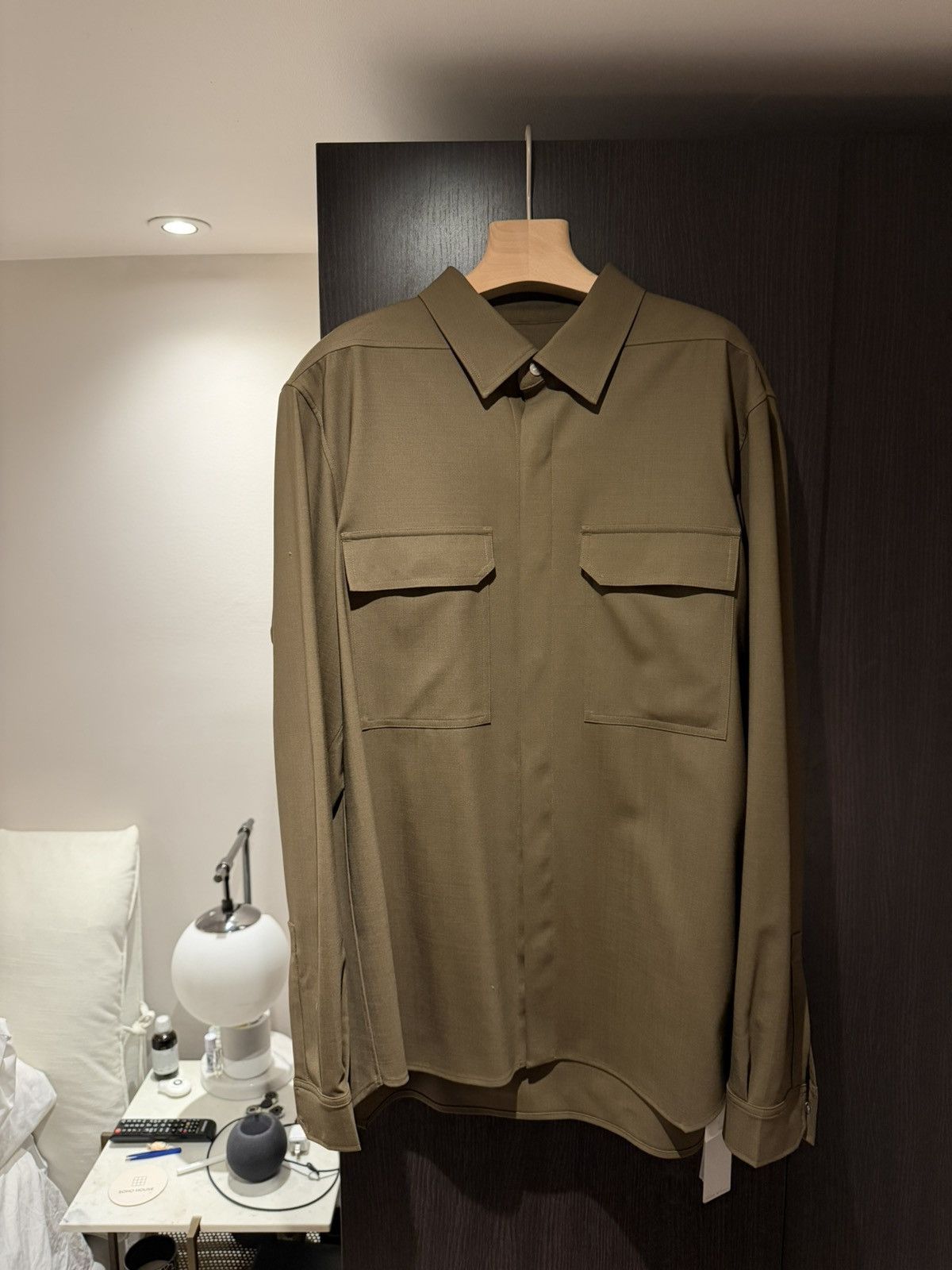 Rick Owens Rick Owens Outershirt Size US L / EU 52-54 / 3 - 1 Thumbnail