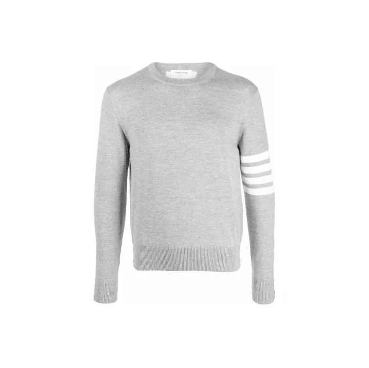 Thom Browne Thom Browne Grey Lobster Pattern Sweater Size US M / EU 48-50 / 2 - 1 Thumbnail