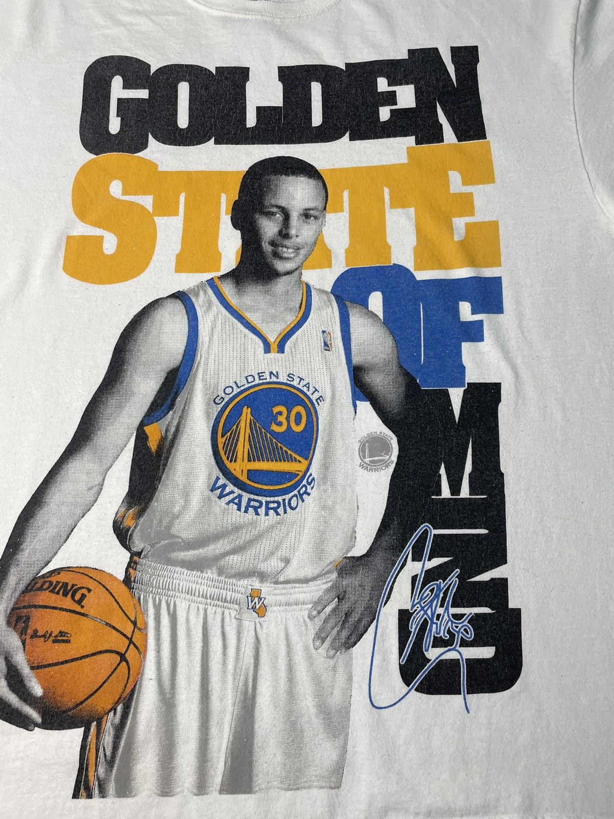 NBA × Rap Tees Stephen Curry Golden State Warriors NBA Shirt Size US XL / EU 56 / 4 - 2 Thumbnail