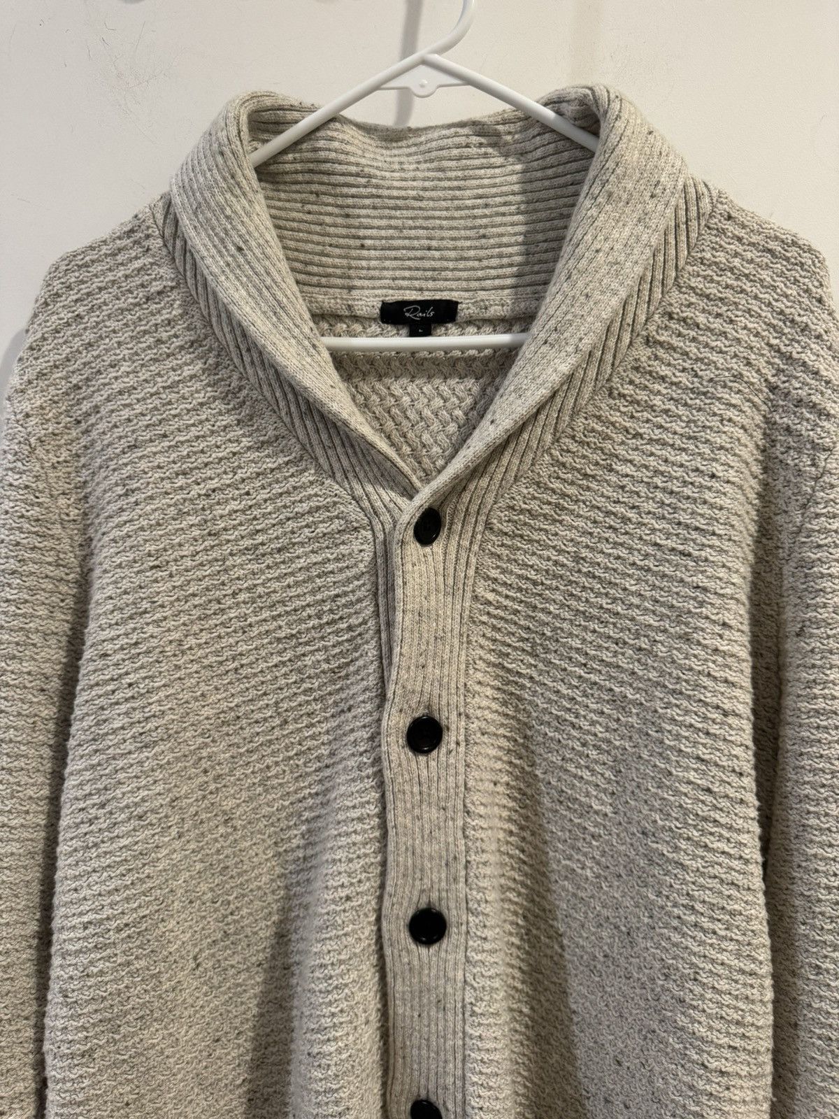 Rails RAILS Shepley Shawl Cardigan Knit Sweater Mens Size Large Size US L / EU 52-54 / 3 - 5 Thumbnail