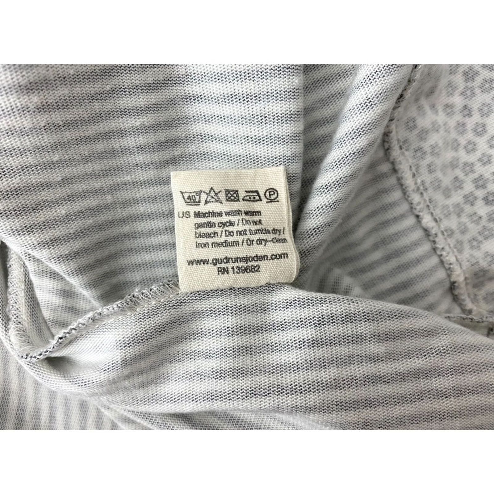 Vintage Gudrun Sjoden Womens Midi Dress L Grey A-Line Dress Modern Fashion Size L / US 10 / IT 46 - 7 Thumbnail