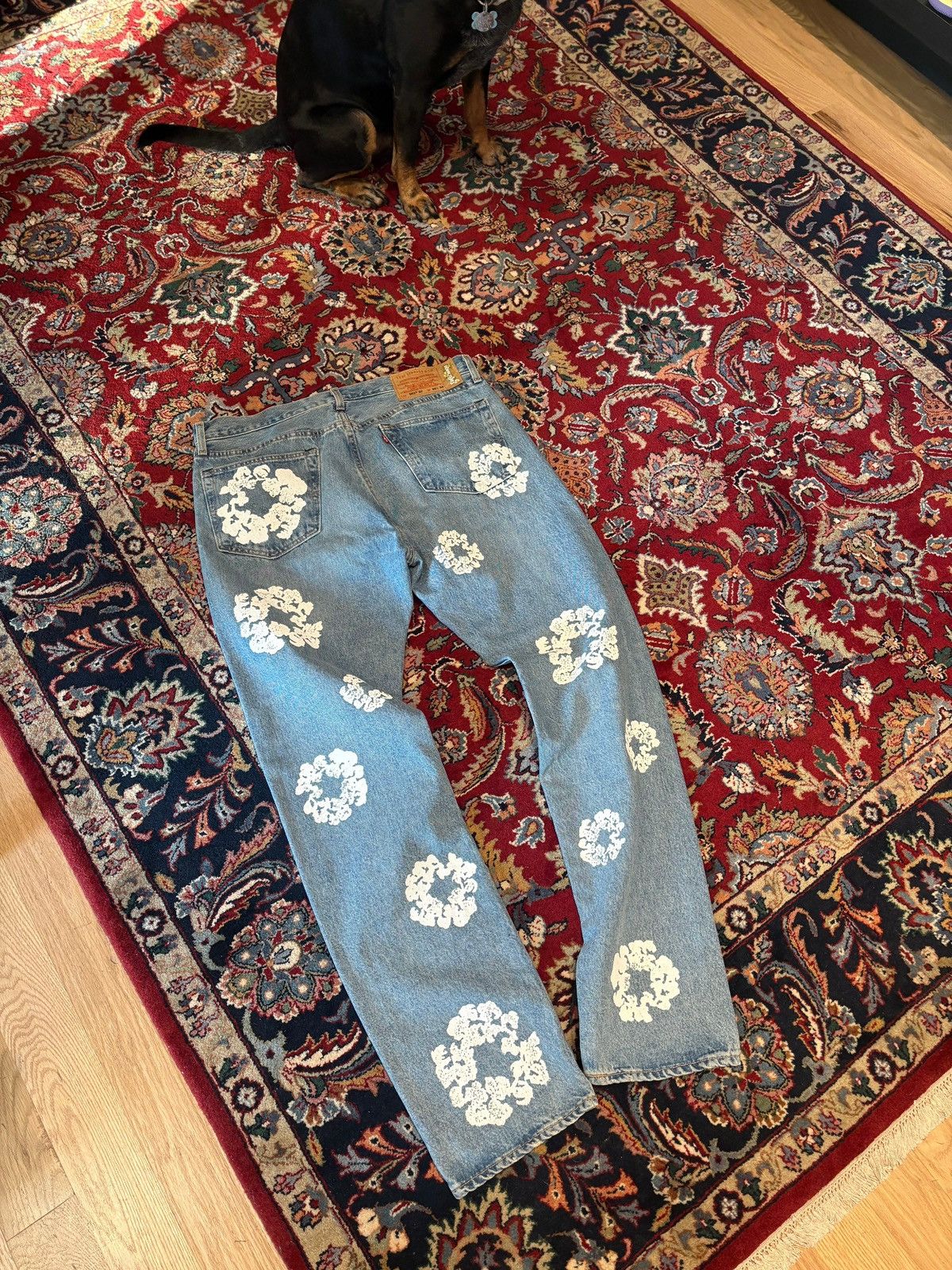 DENIM TEARS × Levi's Denim Tears Levi’s Jeans Size 36 Size US 36 / EU 52 - 2 Thumbnail