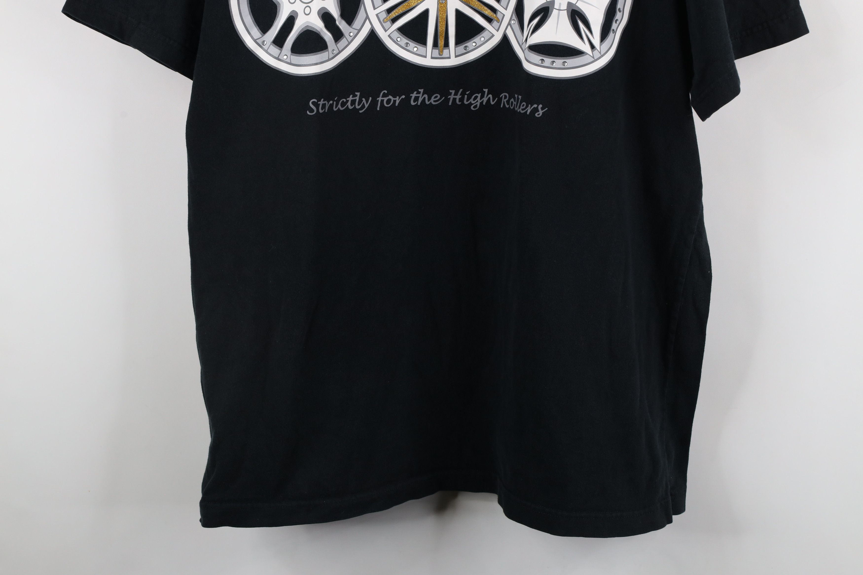 Vintage Vintage Y2K Streetwear Rims High Rollers Rap Hip Hop T-Shirt Size US XL / EU 56 / 4 - 3 Thumbnail