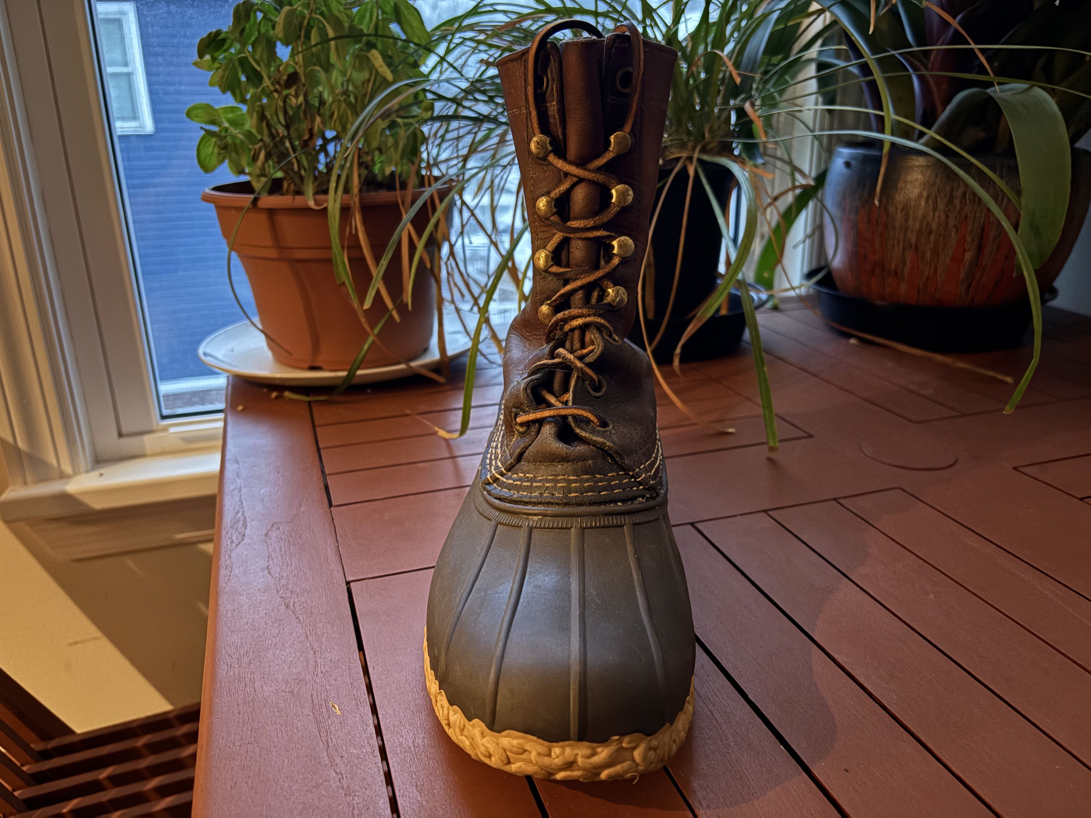 L.L. Bean Antique/Vintage 60's 70's Maine Hunting Shoe Bean Boot Size US 11 / EU 44 - 9 Thumbnail