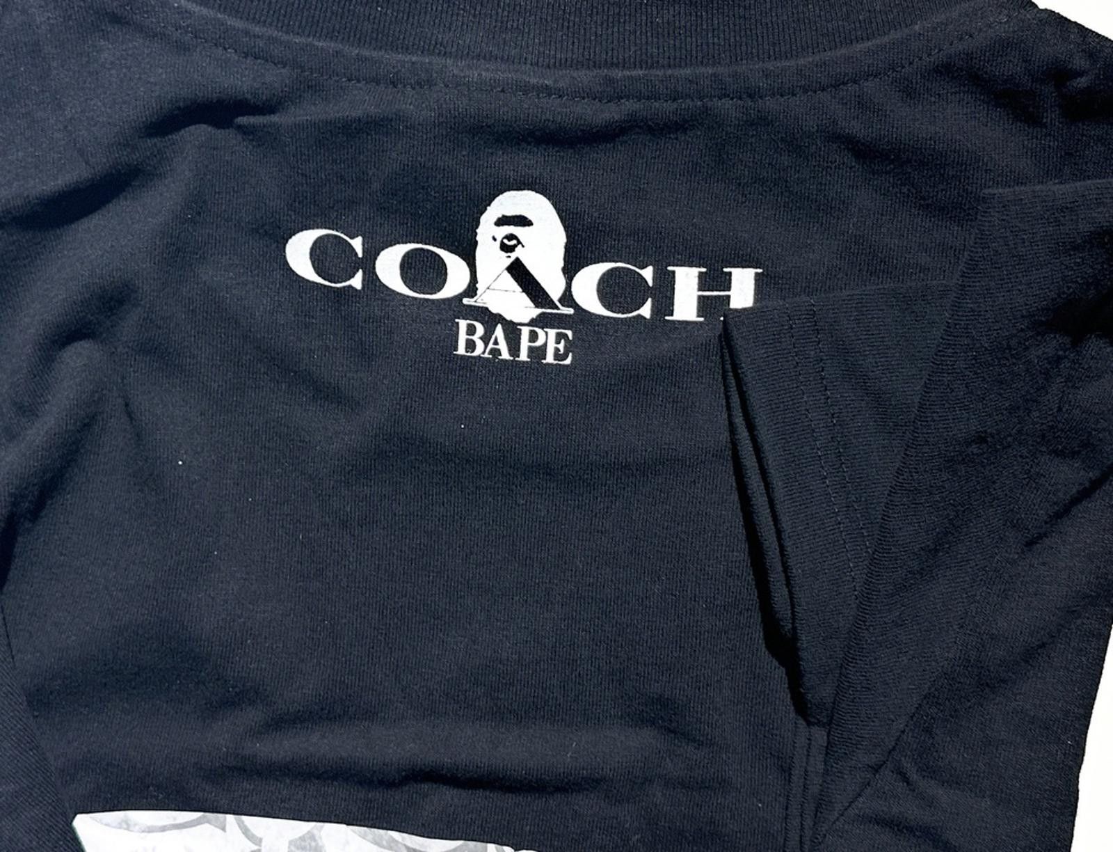 Bape × Coach BAPE x COACH College Tee Ladies Small Rexy A Bathing Ape Size S / US 4 / IT 40 - 7 Thumbnail