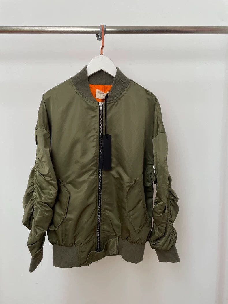 Fear of God Fear of God Olive green flight jacket Size US M / EU 48-50 / 2 - 1 Thumbnail