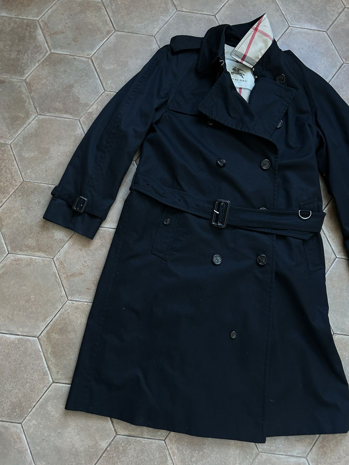 Burberry Full Pattern Lined Burberry Trench Coat Size US L / EU 52-54 / 3 - 2 Thumbnail