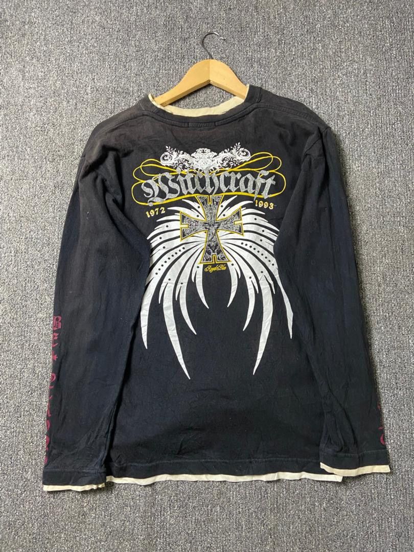 Bullet Noise Bullet Noise Punk Cross Style Long Sleeve Shirt (192) Size US L / EU 52-54 / 3 - 3 Thumbnail