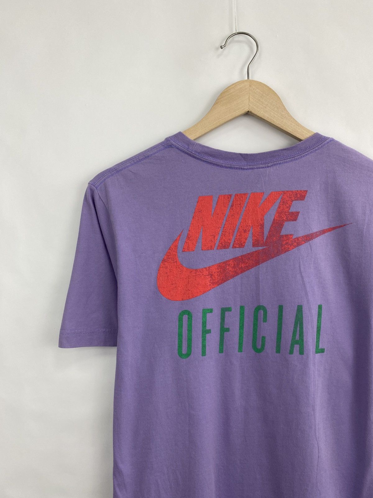 Nike 🇺🇸 Vintage 1990 Nike T-Shirt Rare Retro Hype Y2K Size US M / EU 48-50 / 2 - 2 Thumbnail