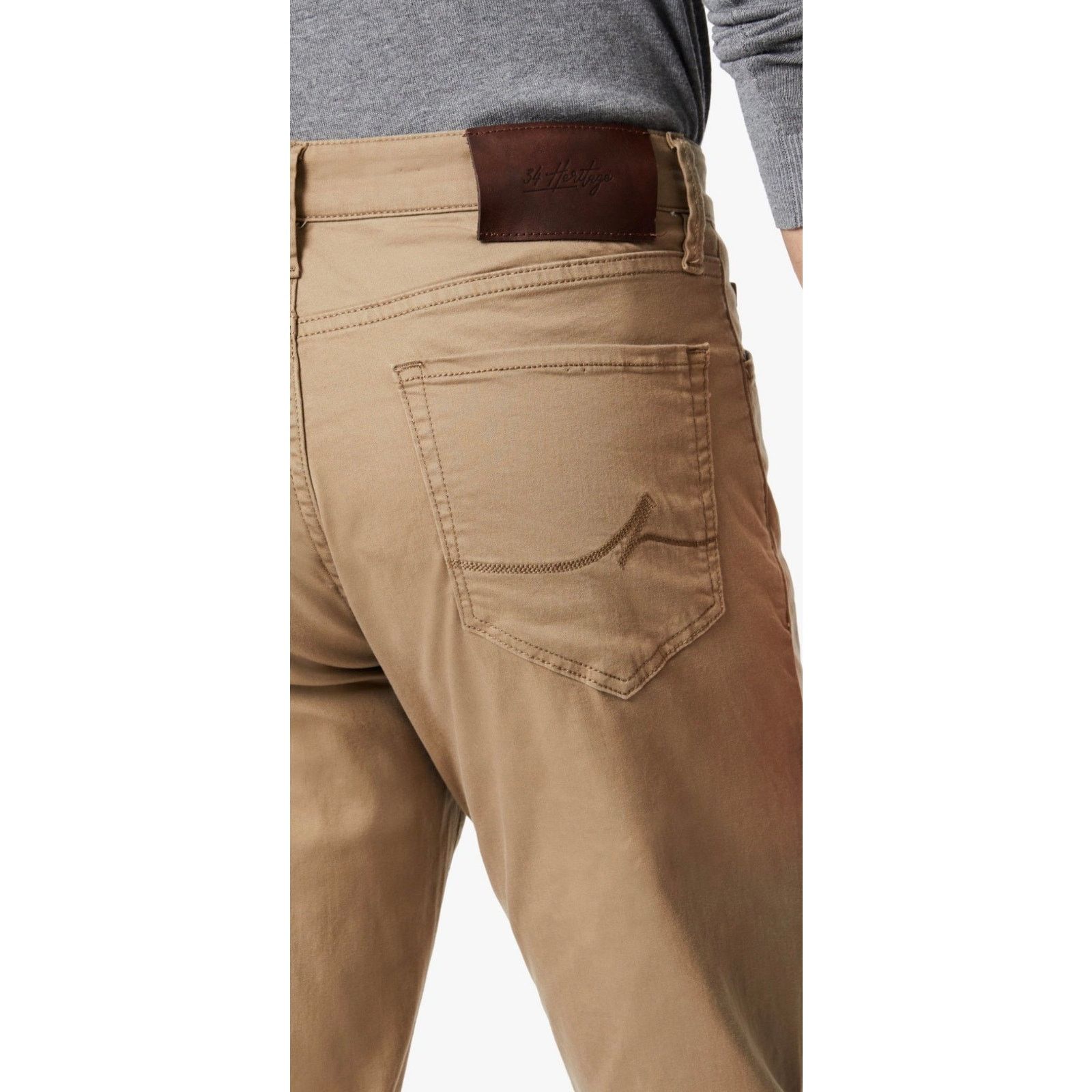 34 Heritage 34 Heritage Chrisma Size W38 L36 Classic Twill Khaki Pants Size US 38 / EU 54 - 3 Thumbnail
