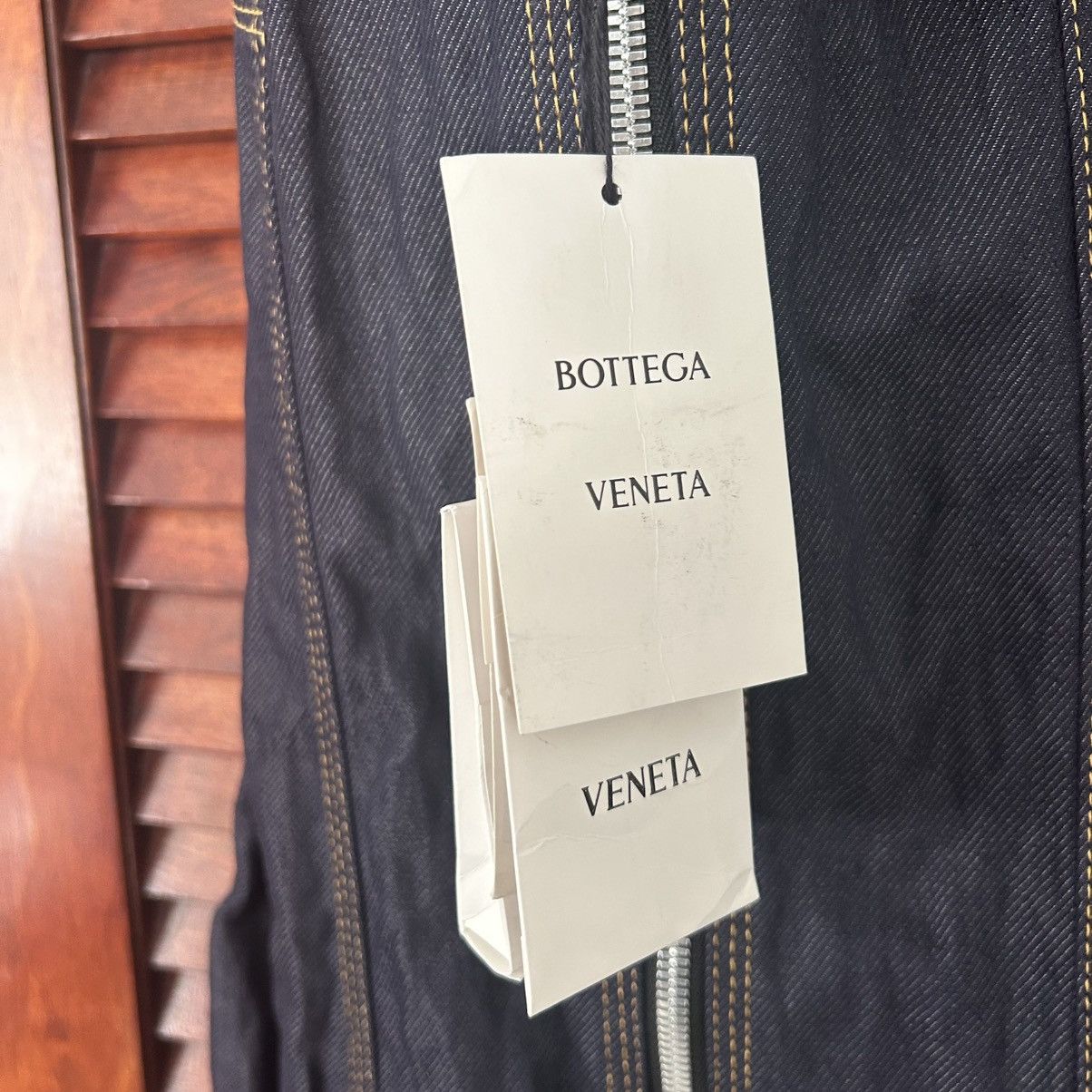 Bottega Veneta New Bottega Veneta Indigo Denim Twill Mini Dress 38IT/2US Size XS / US 0-2 / IT 36-38 - 5 Thumbnail
