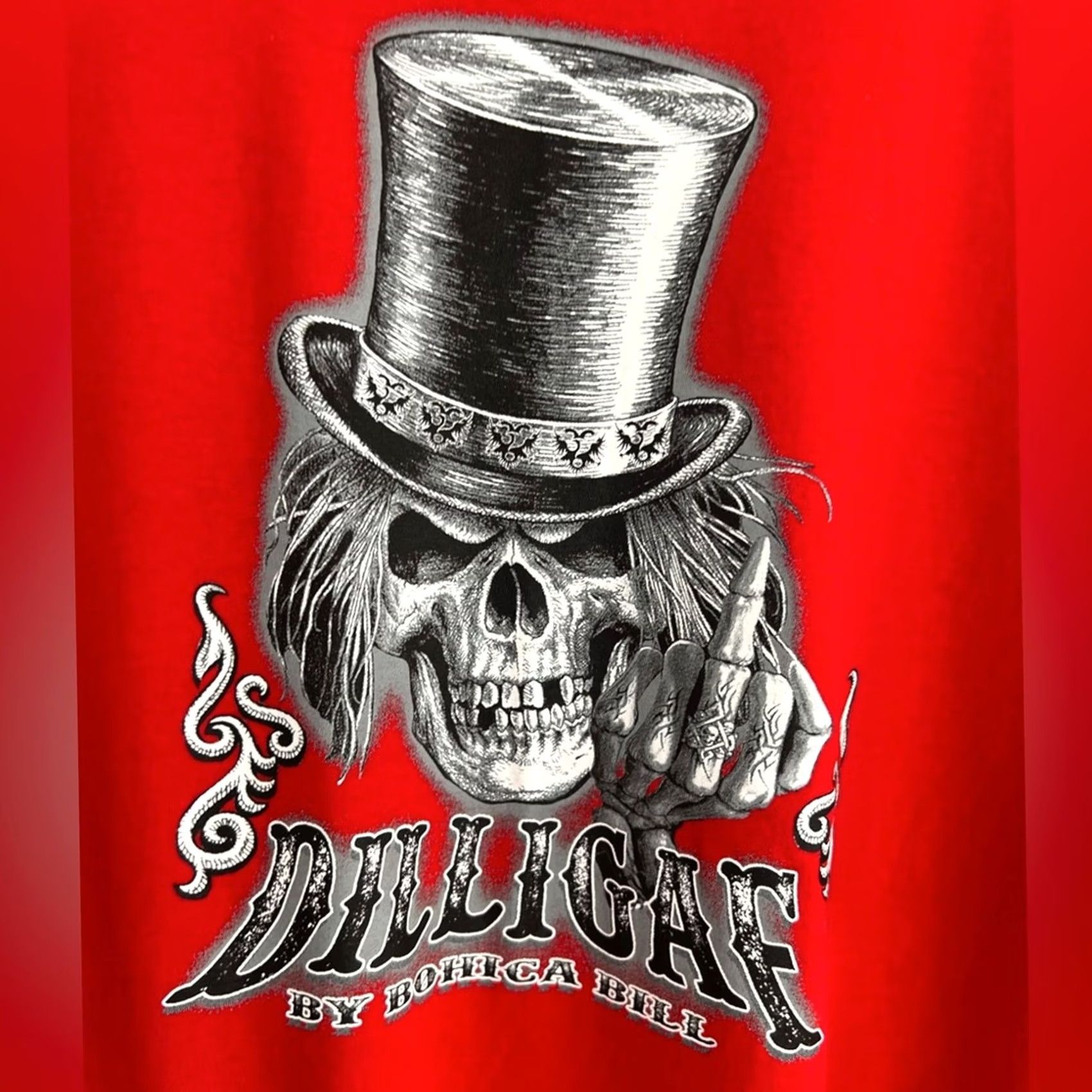 Vintage RED DILLIGAF BOHICA BILL Shirt SIZ XXXL MEN 3XL Regular Pit To 25” Length 32” Brand Approved Size US XXL / EU 58 / 5 - 4 Thumbnail