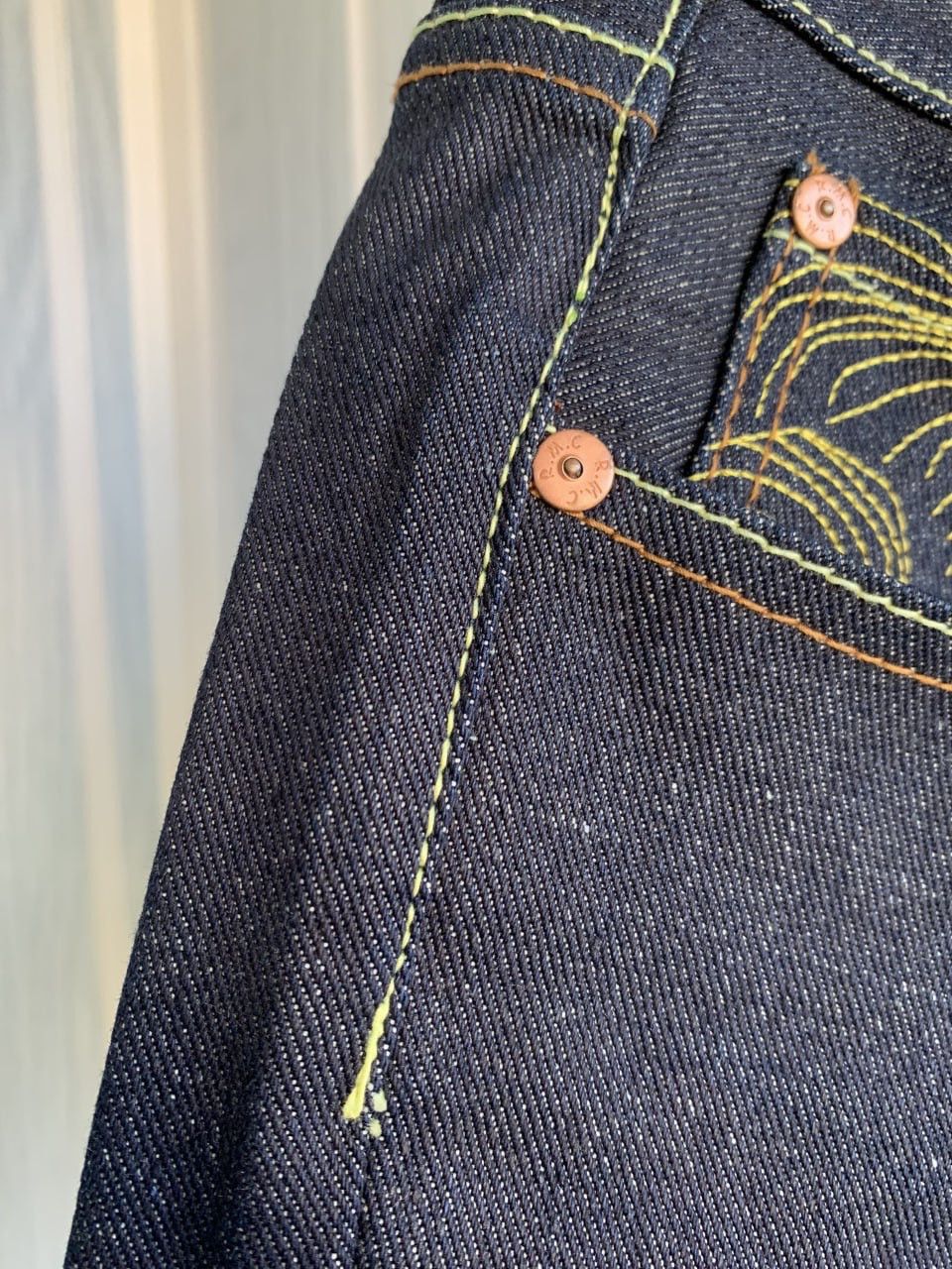 Japanese Brand × RMC Jeans Red Monkey Company Made By Martin Ksohoh Cotton Denim Jeans Size US 28 / EU 44 - 7 Thumbnail