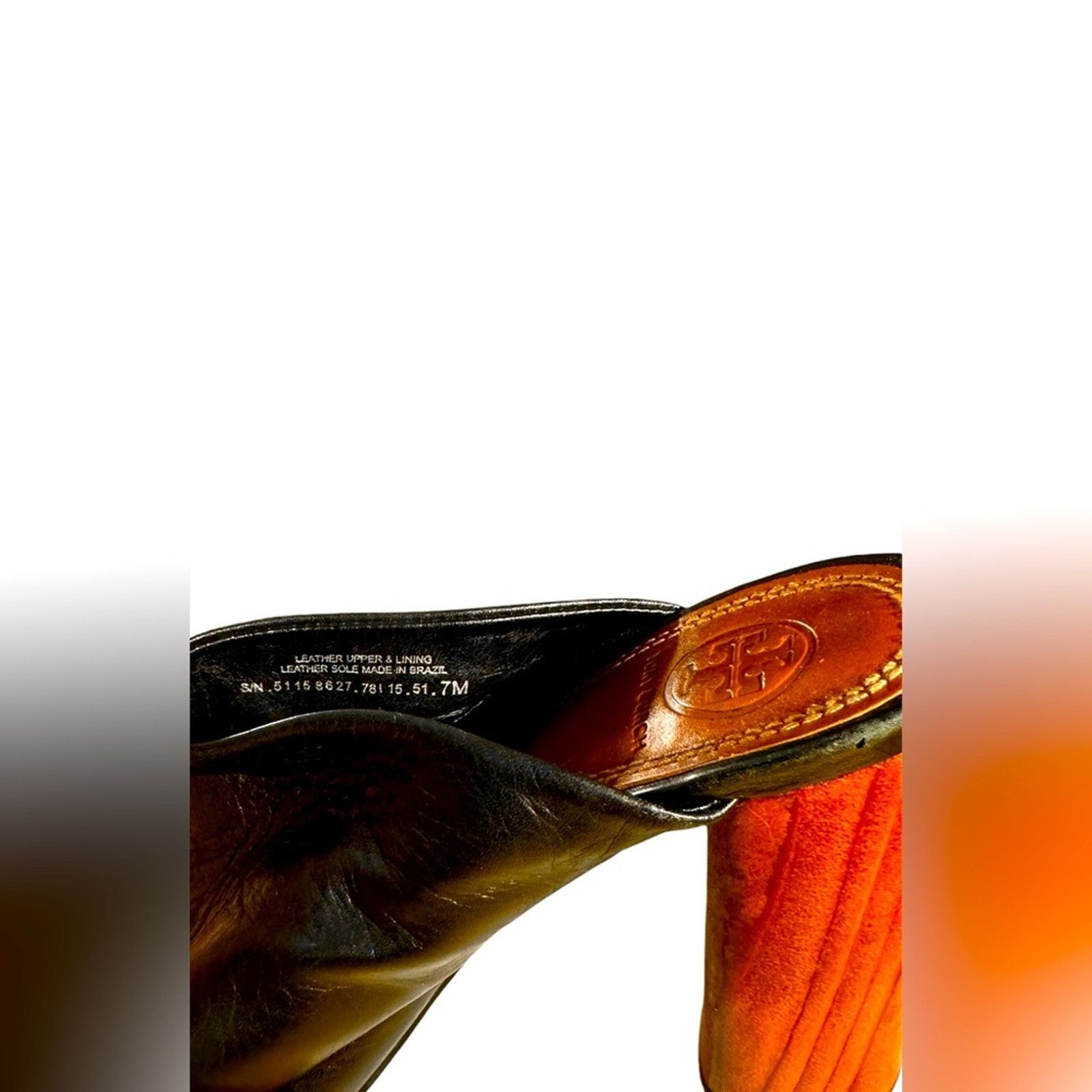 Tory Burch TORY BURCH LEATHER CLOGS Size US 7 / IT 37 - 4 Thumbnail