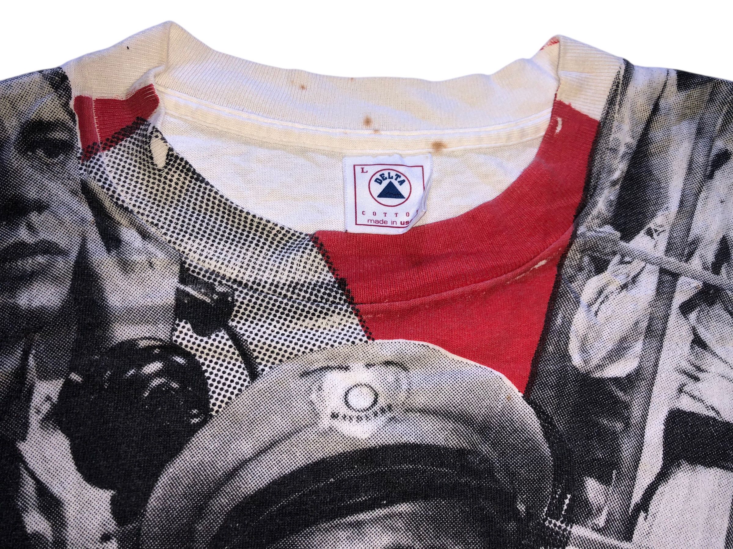 Vintage VTG ‘92 BARNEY FIFE Don Knotts All Over Print Movie T-Shirt Size US L / EU 52-54 / 3 - 7 Thumbnail