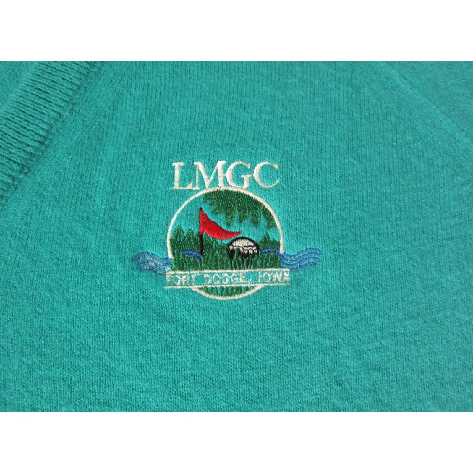 Wilson Vintage Wilson Golf Sweater Mens Large Blue V-Neck Pullover Sweatshirt USA 80s 90s Preppy Golf Size US L / EU 52-54 / 3 - 3 Thumbnail