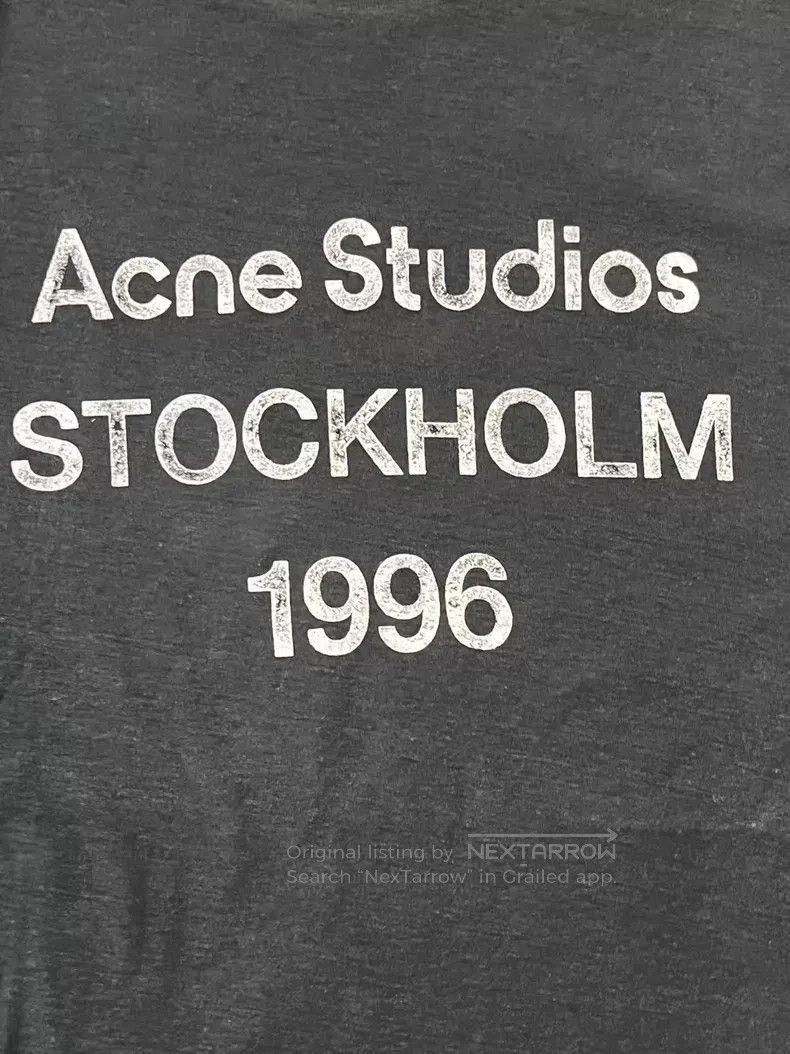 Acne Studios Acne Studios 1996 Series Letter Printed Crewneck Short Sle Size US XS / EU 42 / 0 - 3 Thumbnail