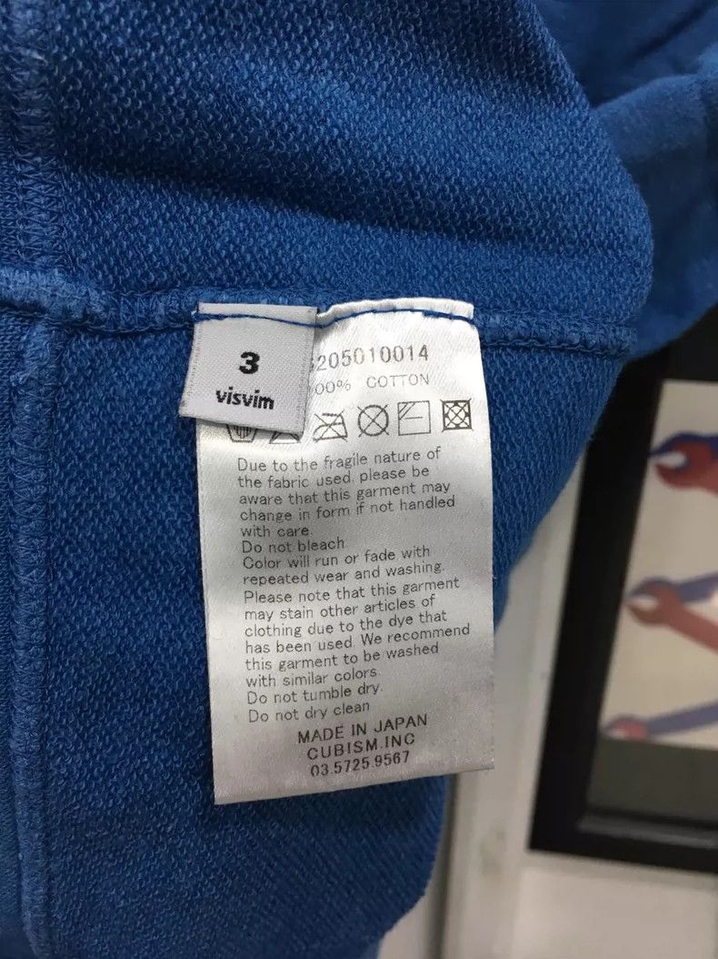 Visvim visvim 16ss indigo raglan Henley (GIZA) indigo blue dyed Eg Size US L / EU 52-54 / 3 - 5 Thumbnail