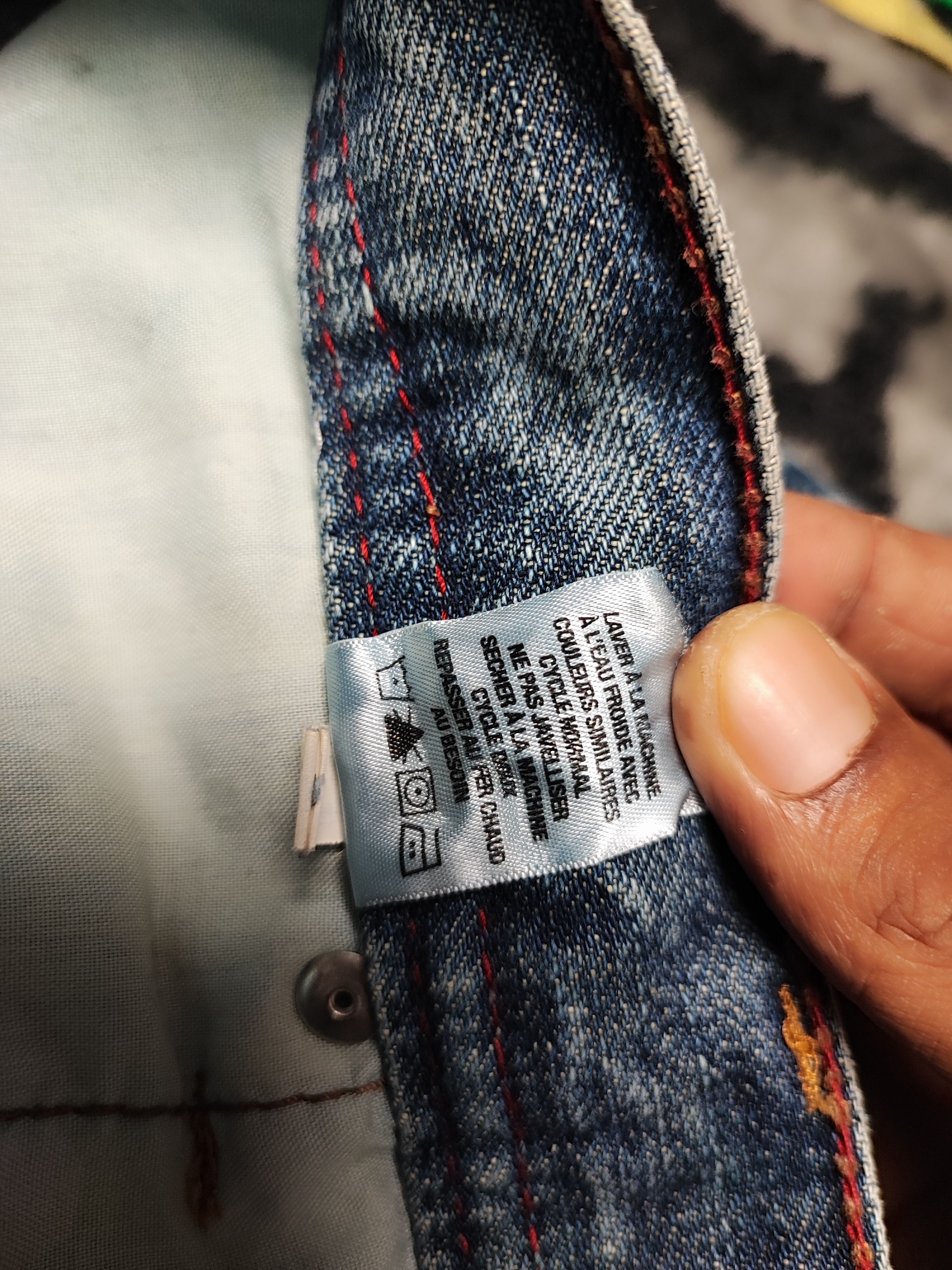 Aeropostale × Vintage Crazy Vintage Y2K/2000s Baggy Grunge Distressed Flared Jeans Size US 36 / EU 52 - 12 Thumbnail