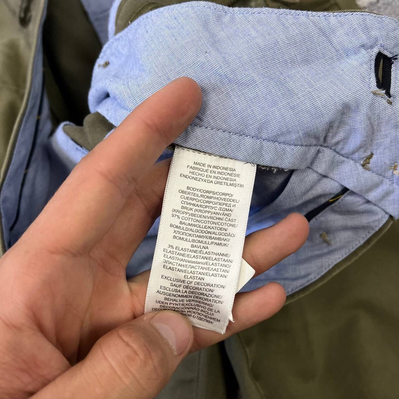 Polo Ralph Lauren Vintage Polo Ralph Lauren Chino Stretch Slim Fit Pants Size US 34 / EU 50 - 5 Thumbnail