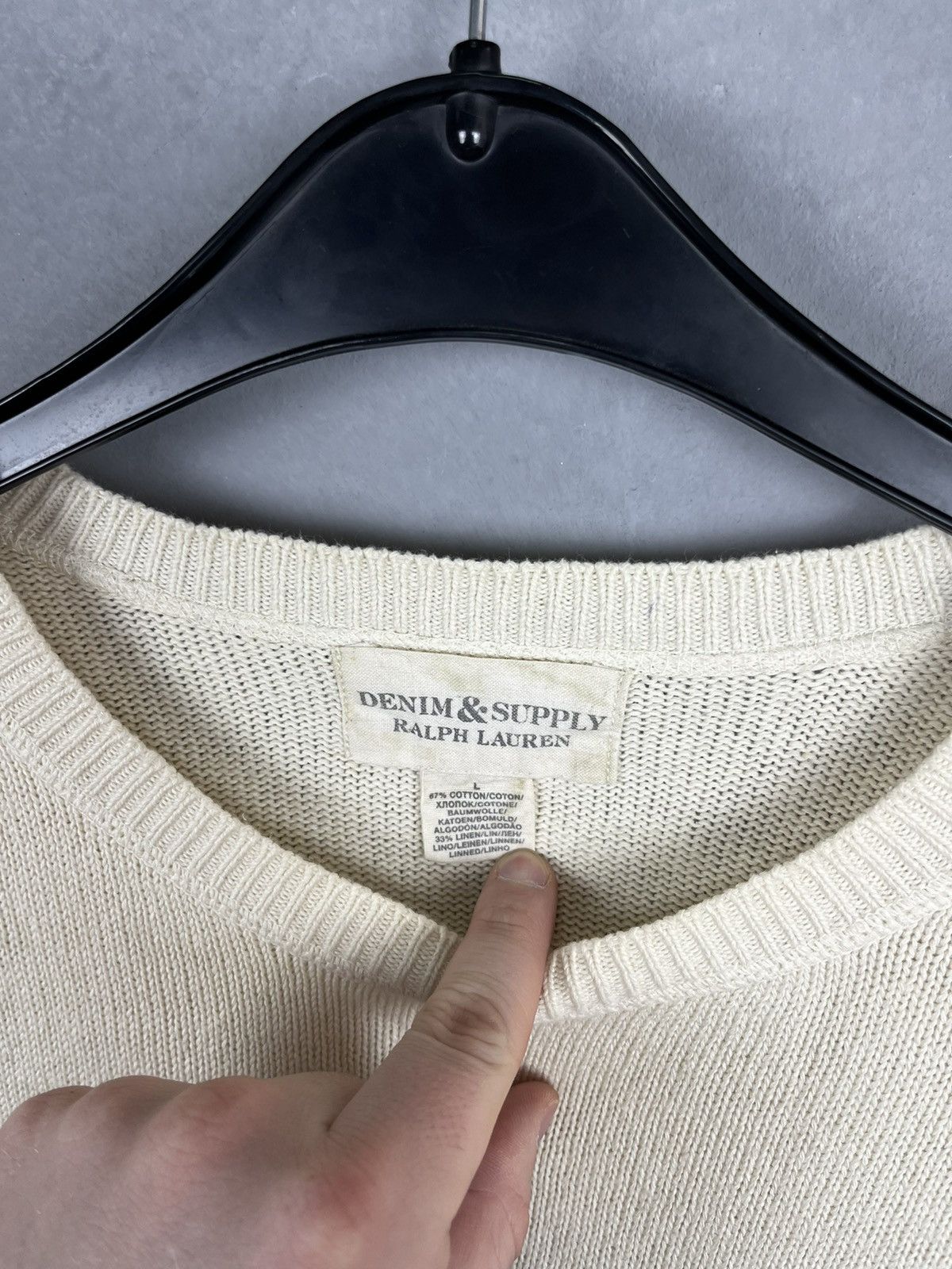 Ralph Lauren × Vintage Ralph Lauren sweater Size US L / EU 52-54 / 3 - 3 Thumbnail