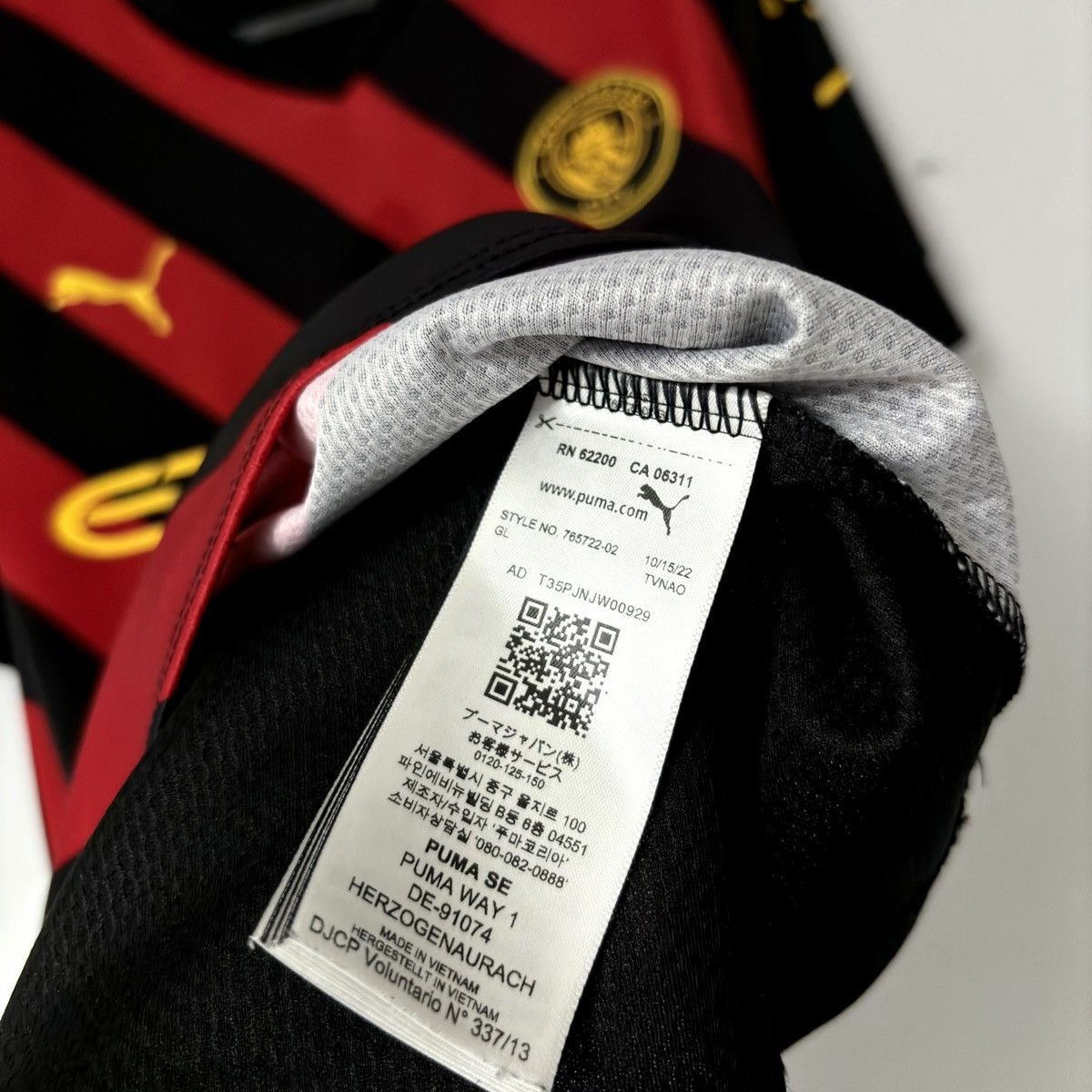 Puma 2022 2023 Manchester City Puma Away Soccer Jersey Shirt Size US M / EU 48-50 / 2 - 6 Thumbnail