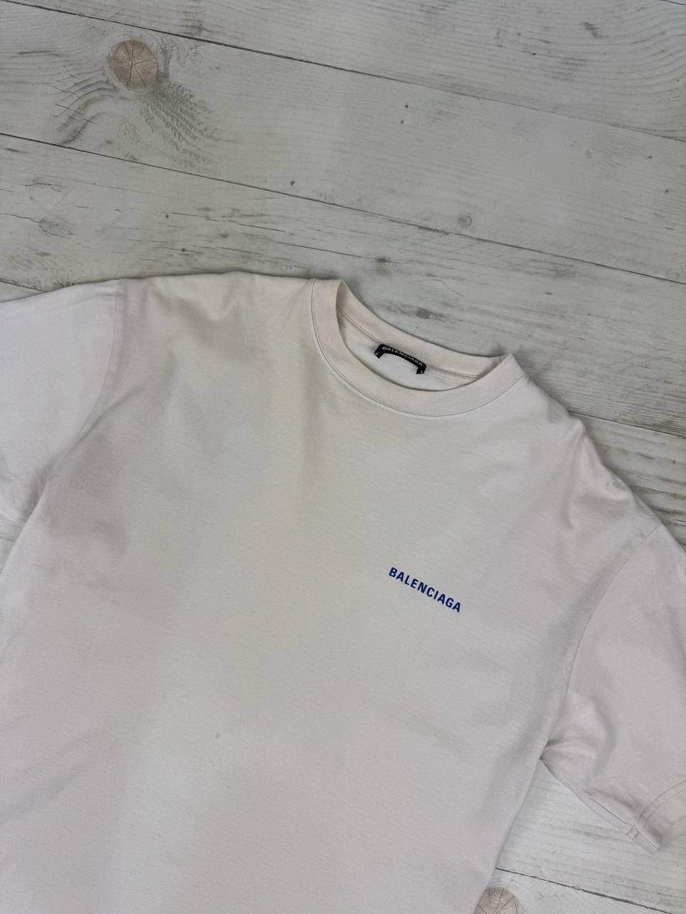 Balenciaga Balenciaga Logo Print T Shirt Size US L / EU 52-54 / 3 - 3 Thumbnail
