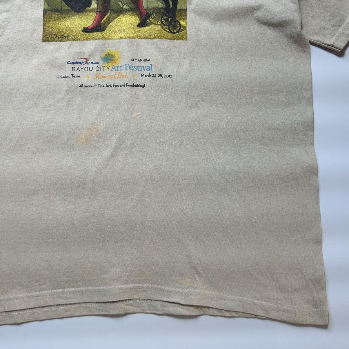 Vintage Vintage Bayou City Art Festival T-Shirt Size US XL / EU 56 / 4 - 7 Thumbnail
