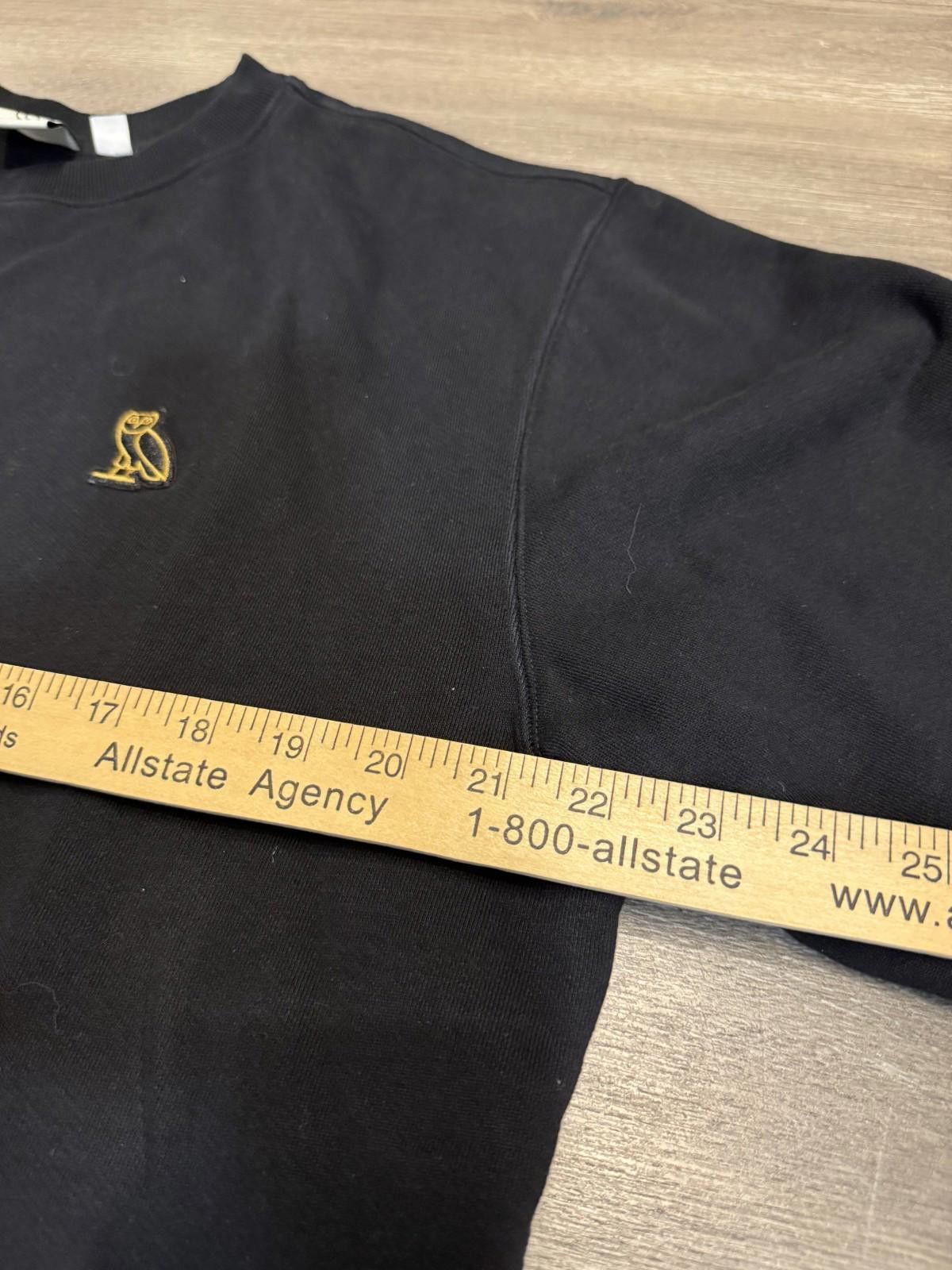 Other October's Very Own OVO Logo Crewneck M Black Size US 32 / EU 48 - 8 Thumbnail