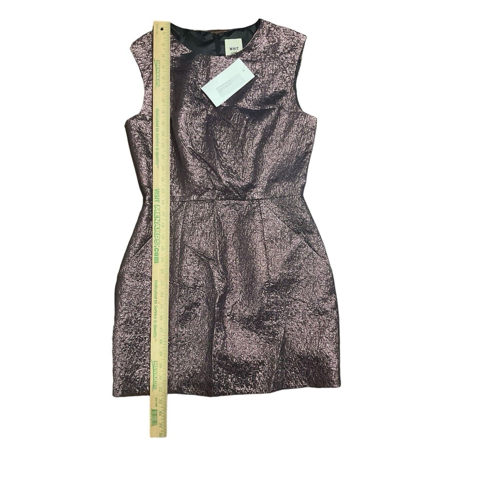 Other WHIT Metallic Dress NWT Size M / US 6-8 / IT 42-44 - 4 Thumbnail