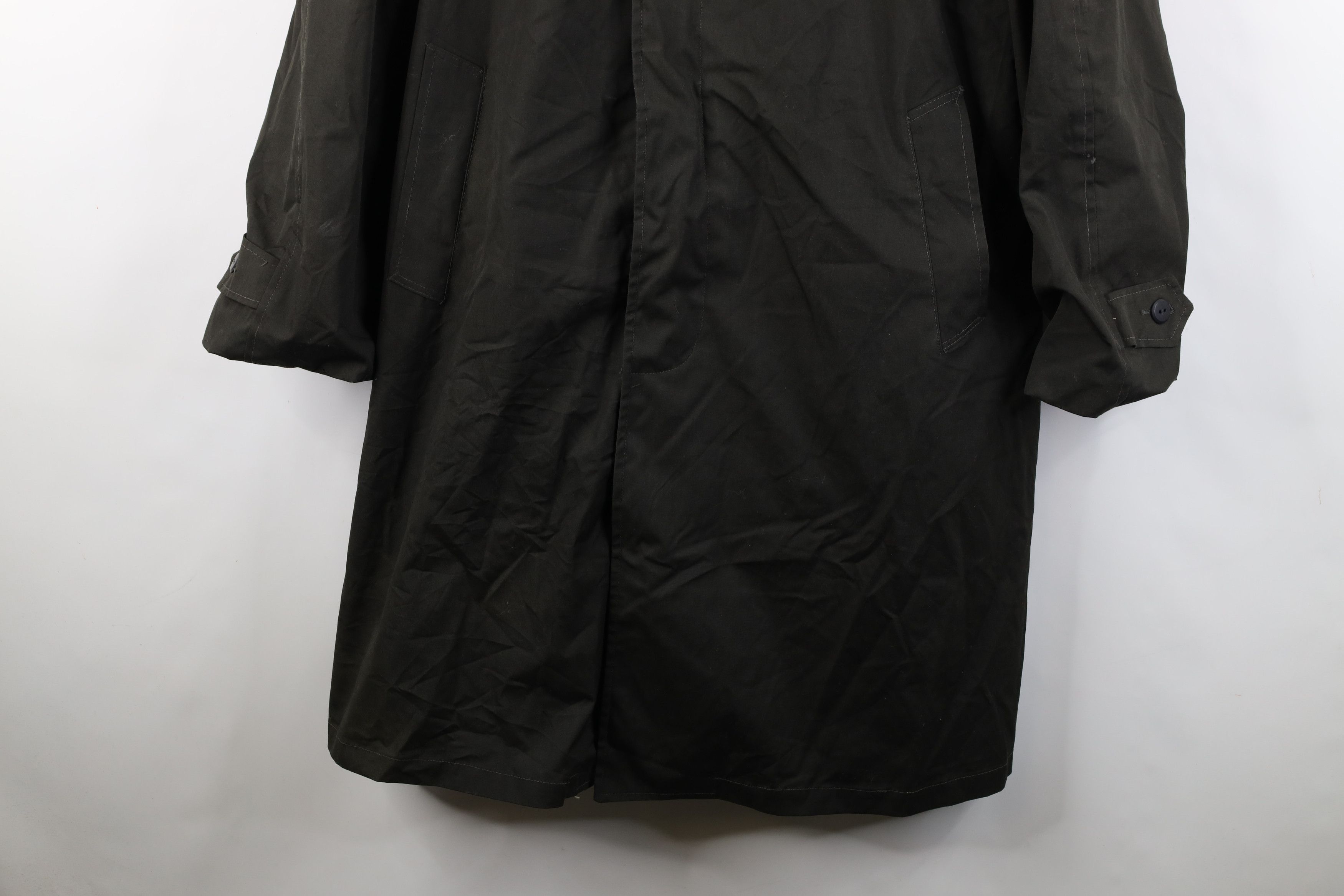 Vintage Vintage 60s Streetwear Trench Coat Rain Jacket Green USA Size US XL / EU 56 / 4 - 3 Thumbnail