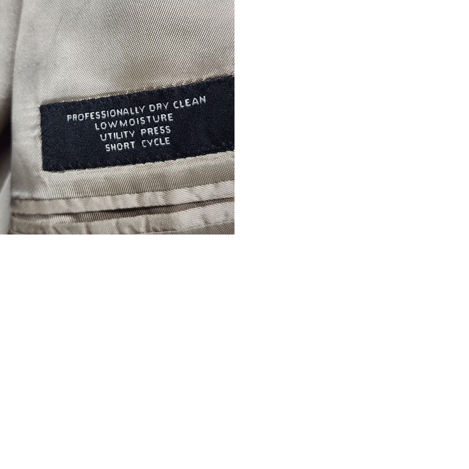 Jos. A. Bank VINTAGE Jos A Bank Jacket Blazer Mens 42L Pale Yellow Gold 100% Silk Sport Coat Mens Button Closure Silk Gold 42L Mens Women Best Fit? Size 42R - 10 Thumbnail